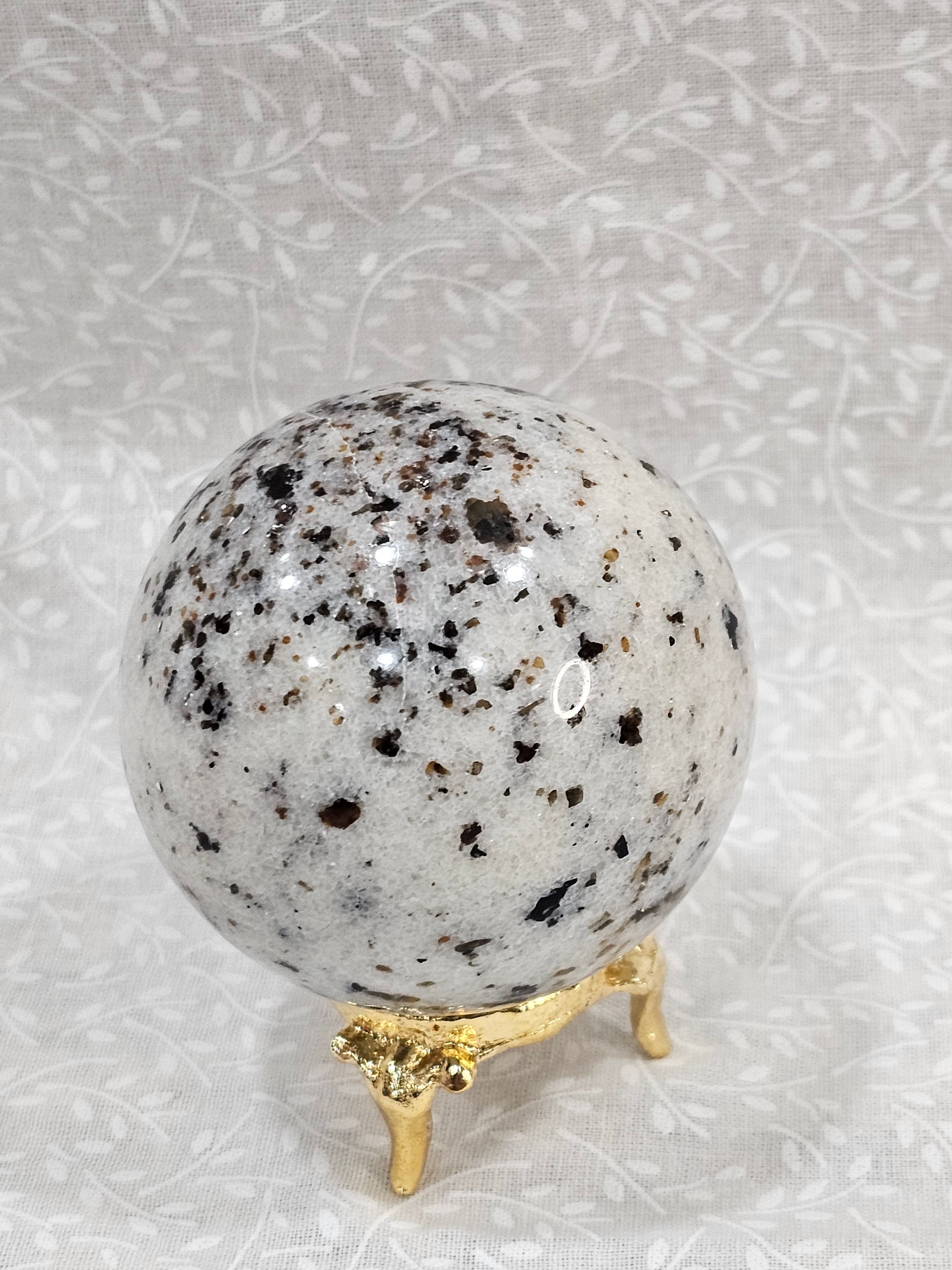 Kiwi Jasper Crystal Sphere