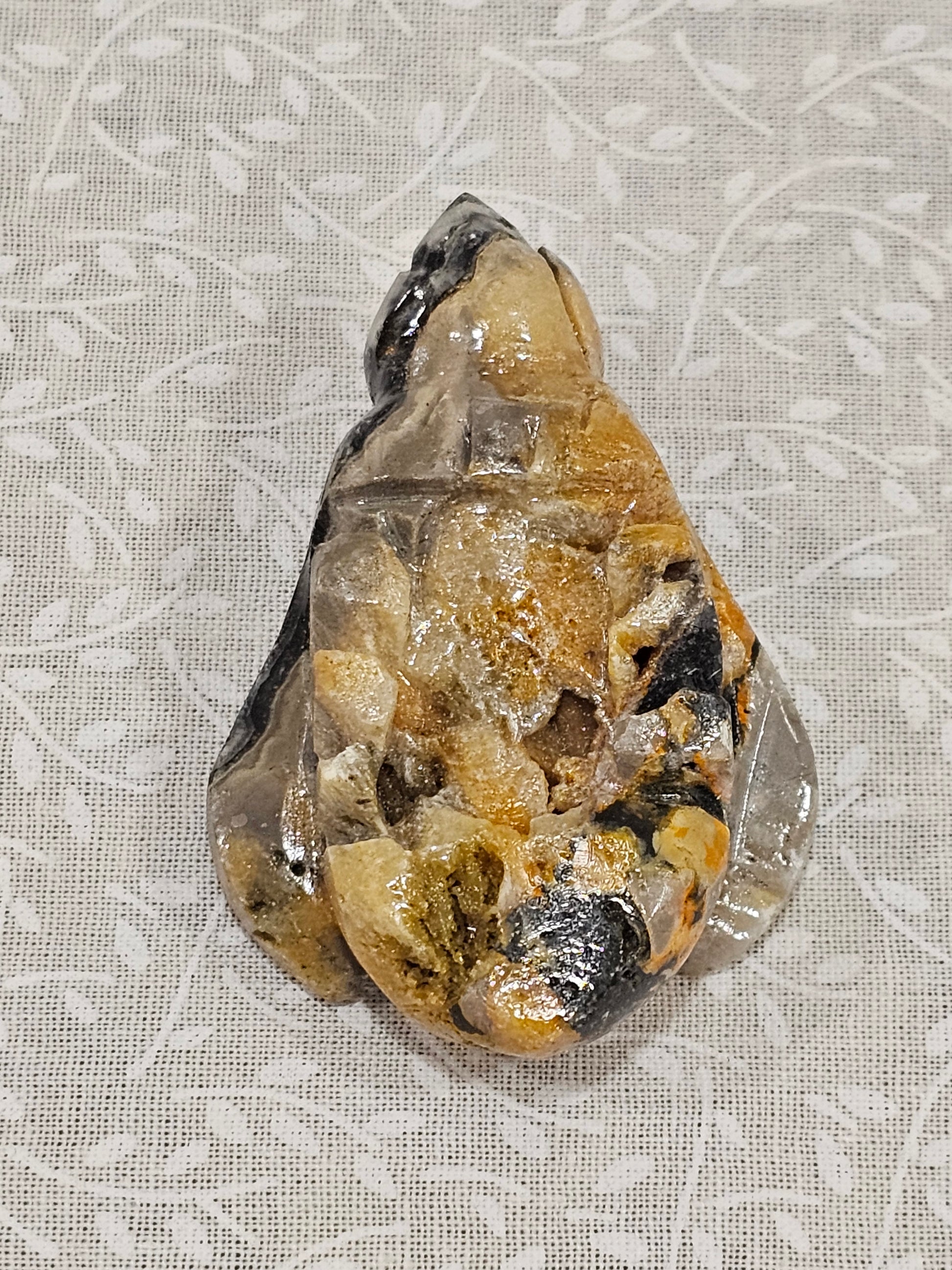 Bumblebee Jasper Crystal Bumblebee 14 Ounces