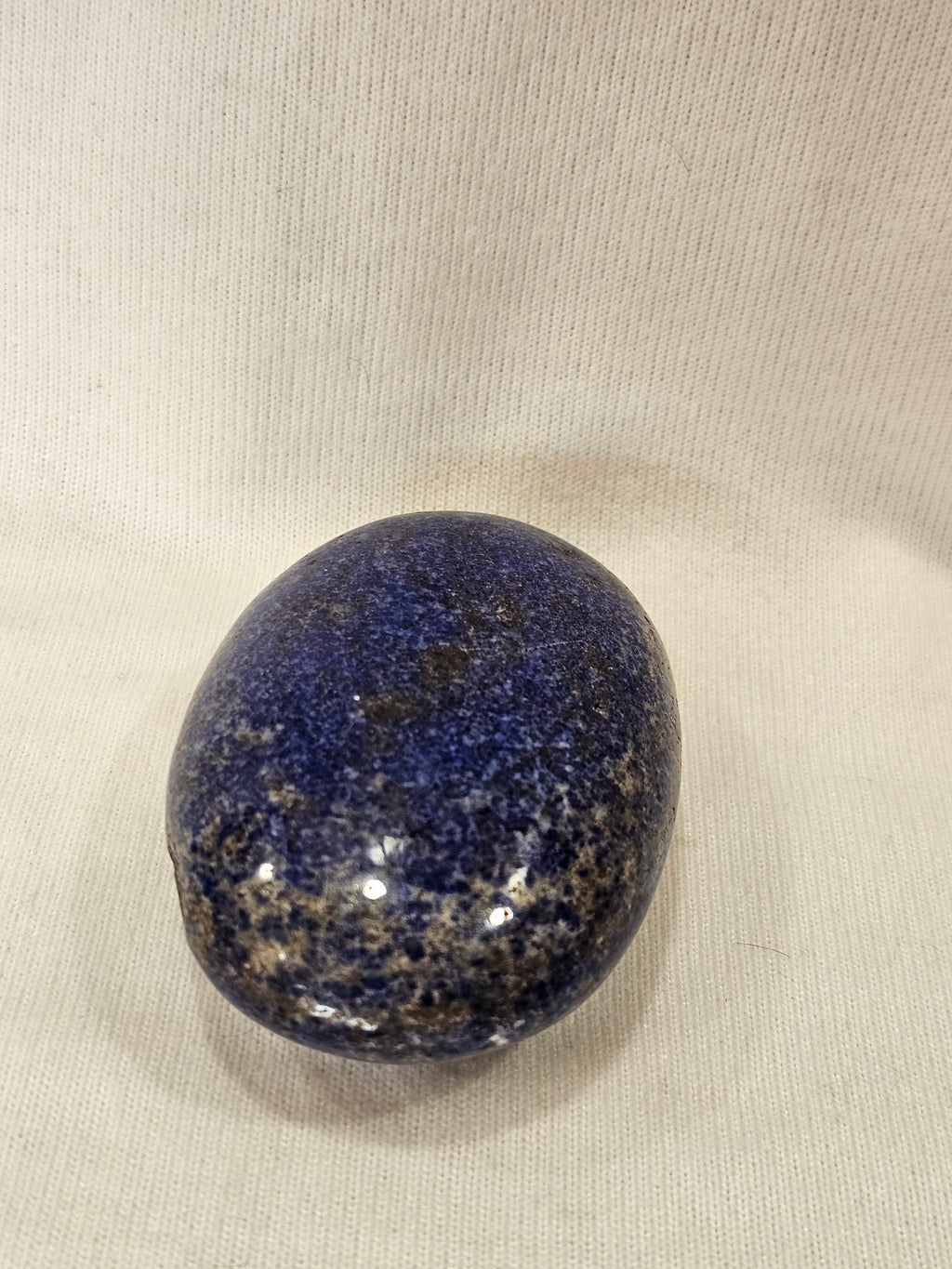 Lapis Lazuli Crystal Palm Stone 3.5"