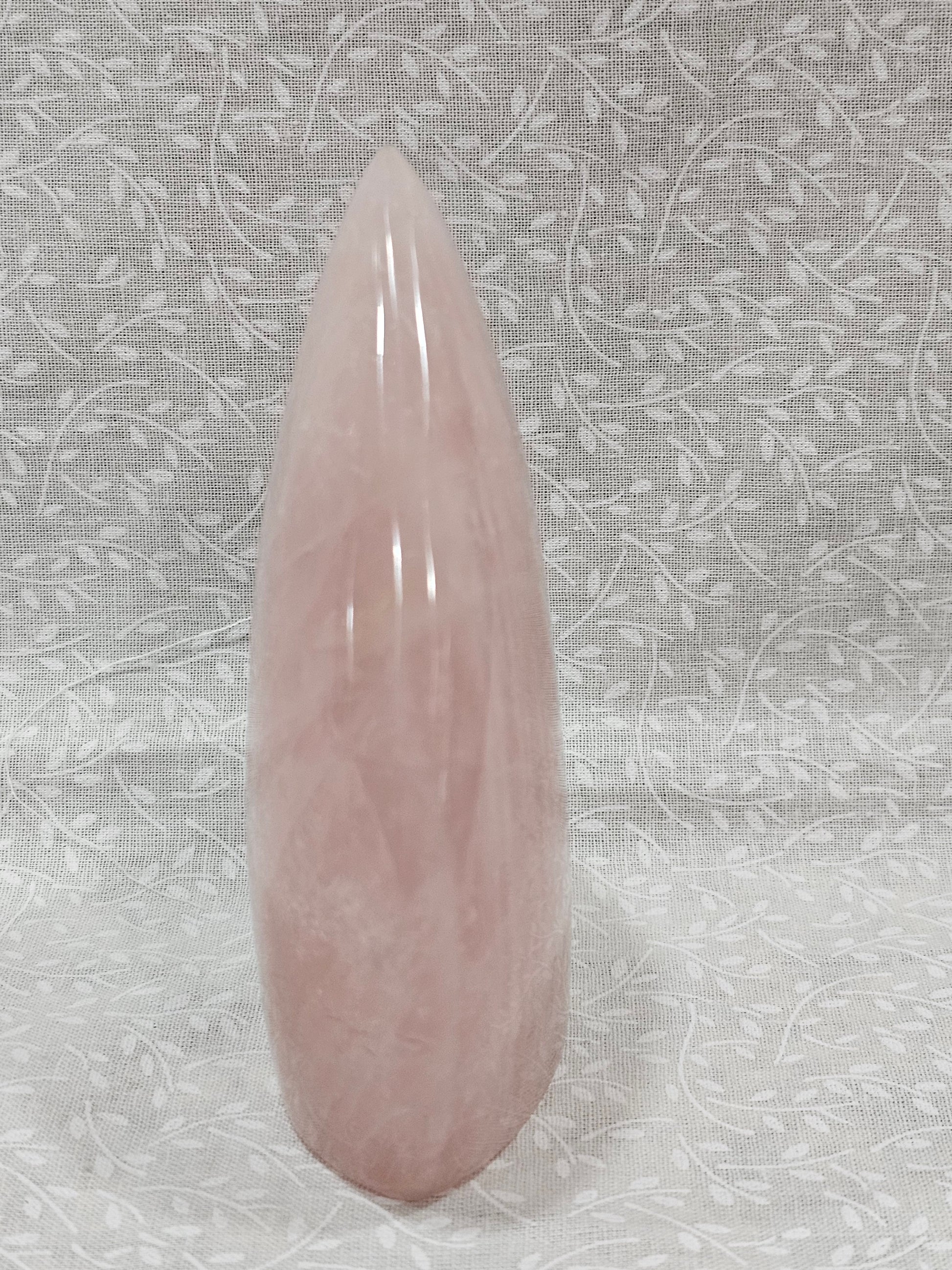 Pink Quartz Crystal Free Form