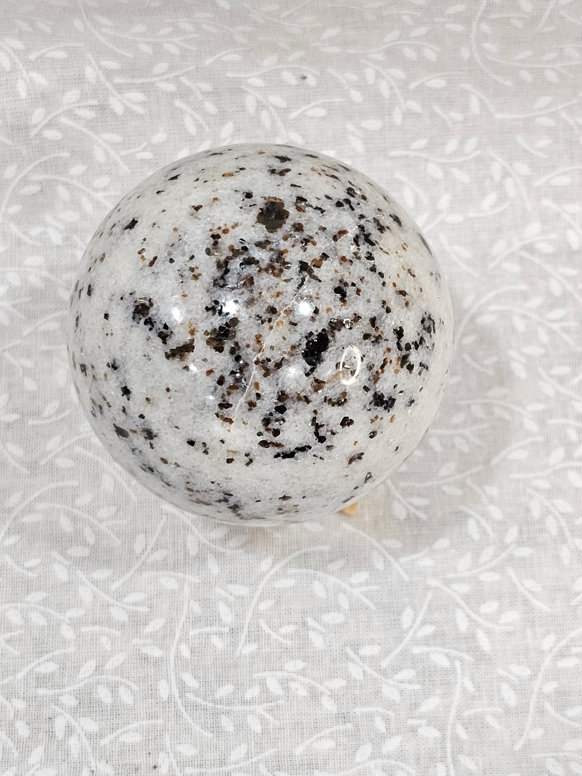 Kiwi Jasper Crystal Sphere