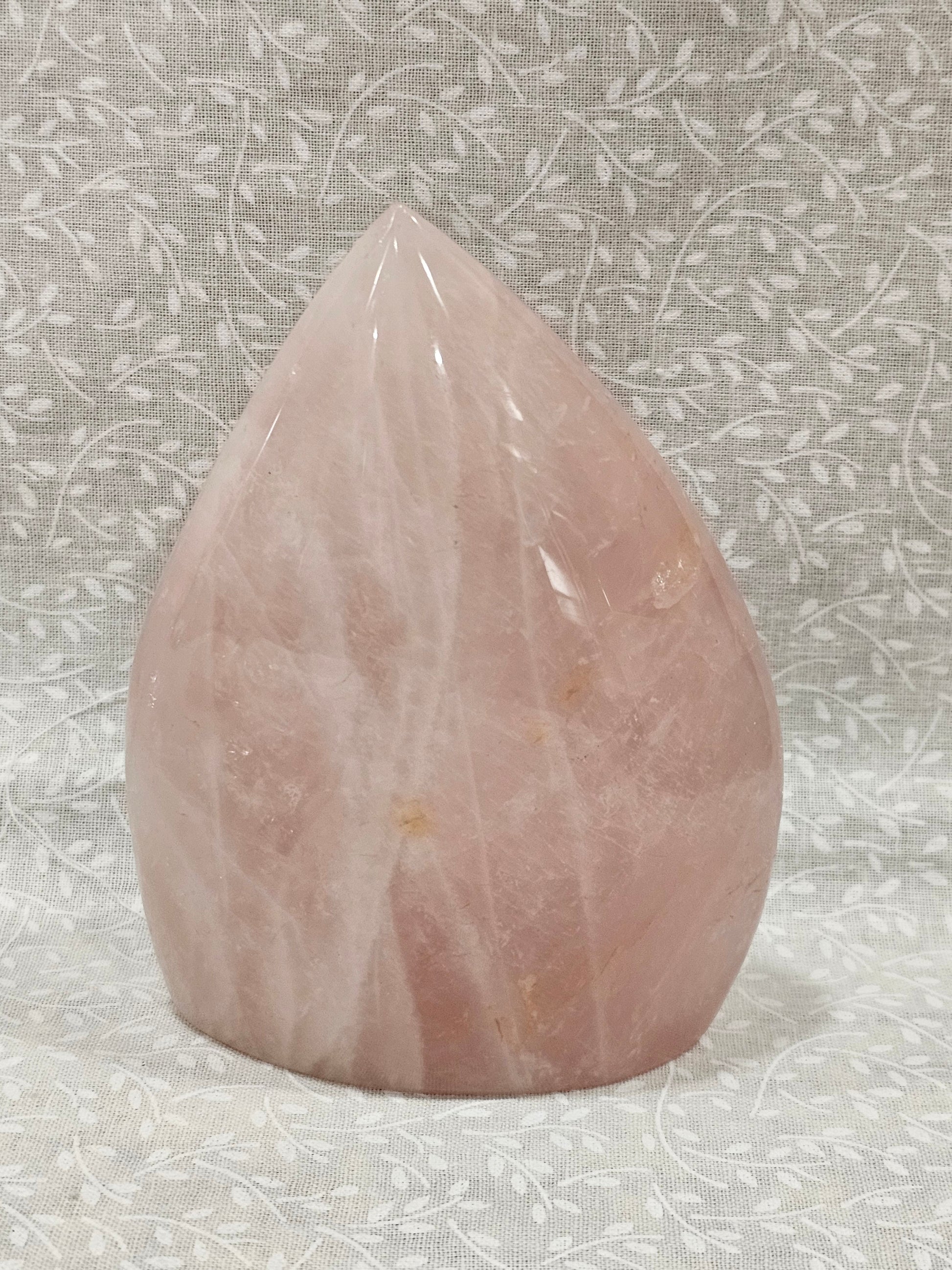 Pink Quartz Crystal Free Form