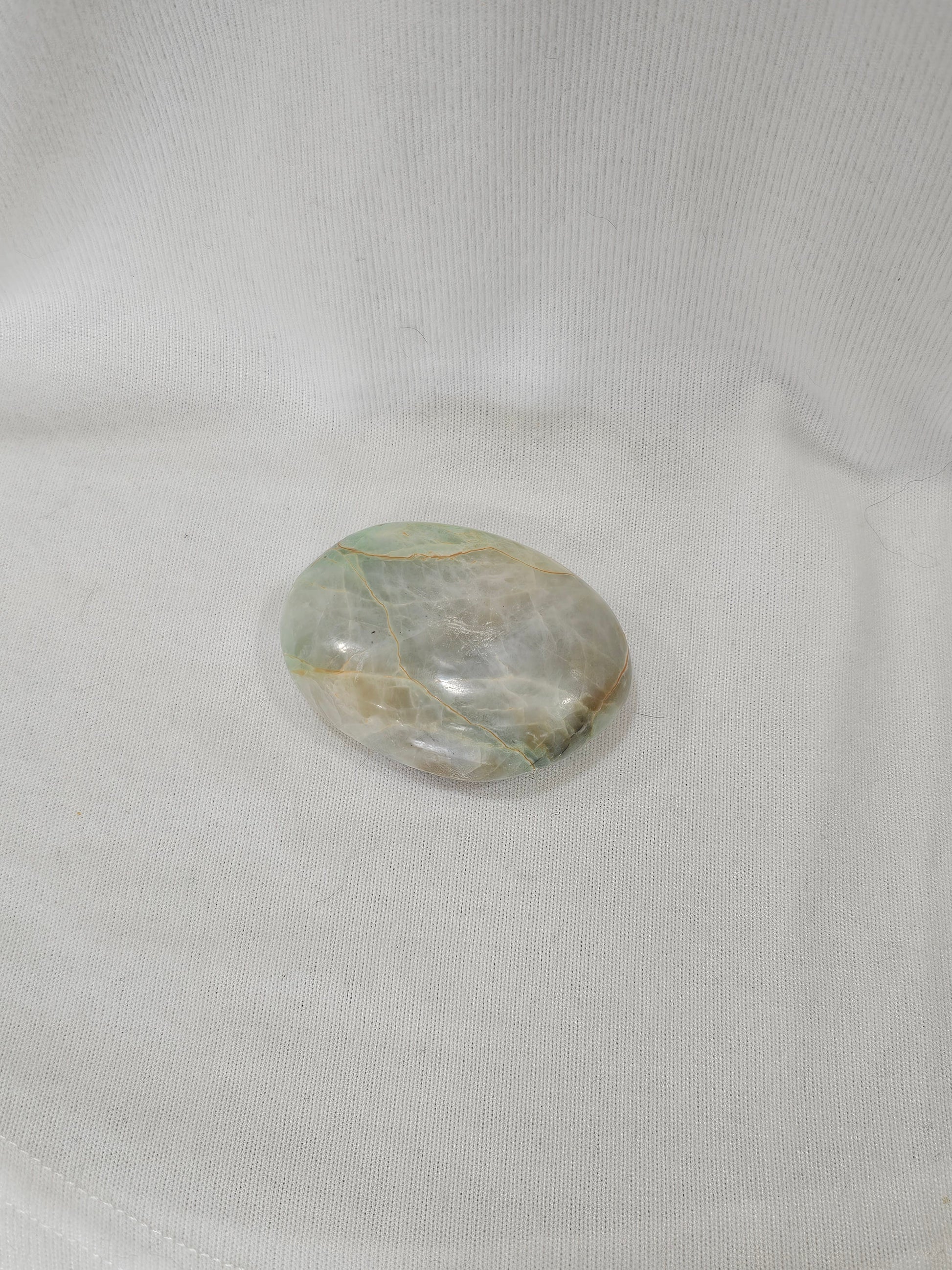 Garnierite Crystal Palm Stone