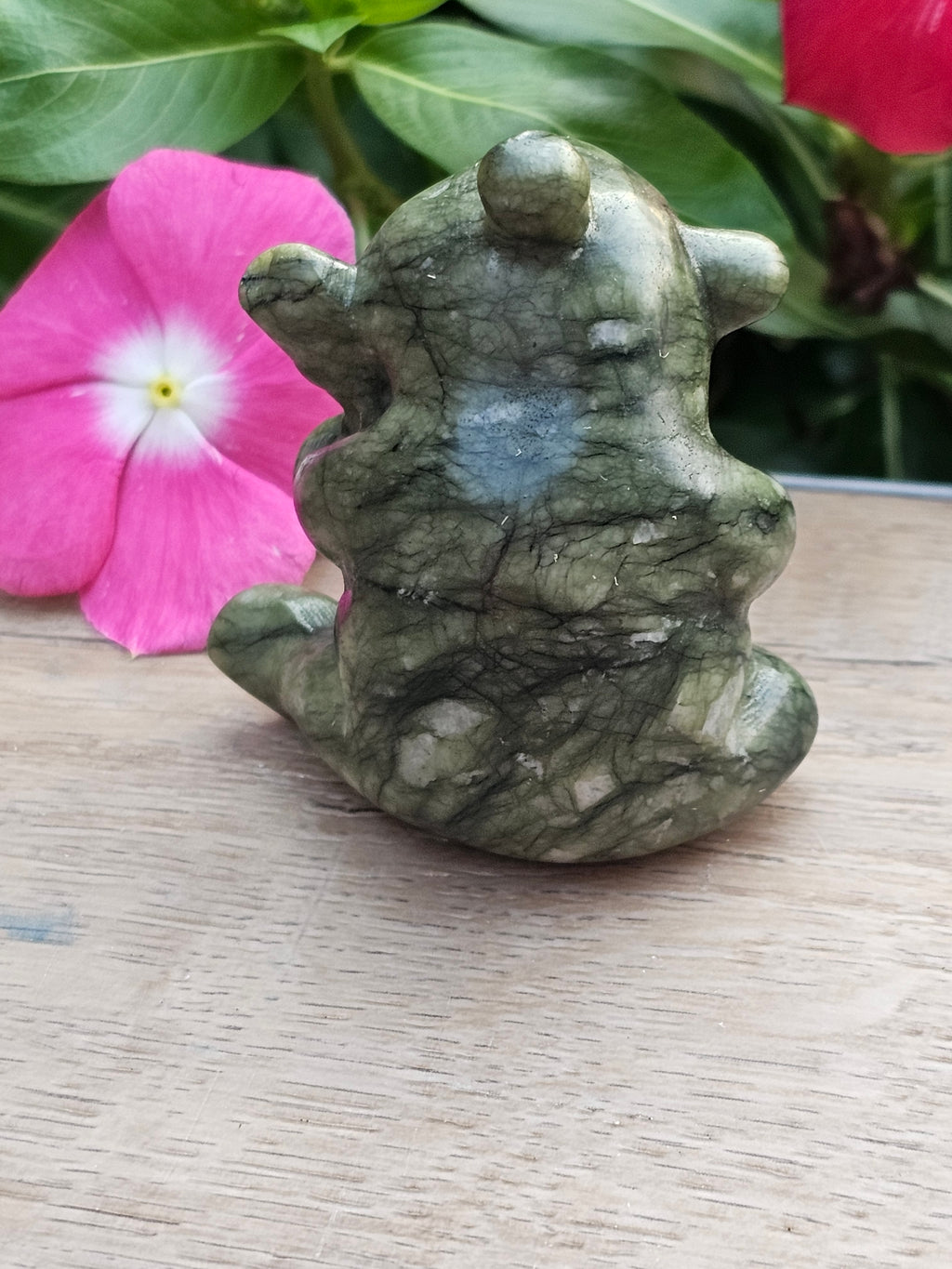 Serpentine Crystal Bear