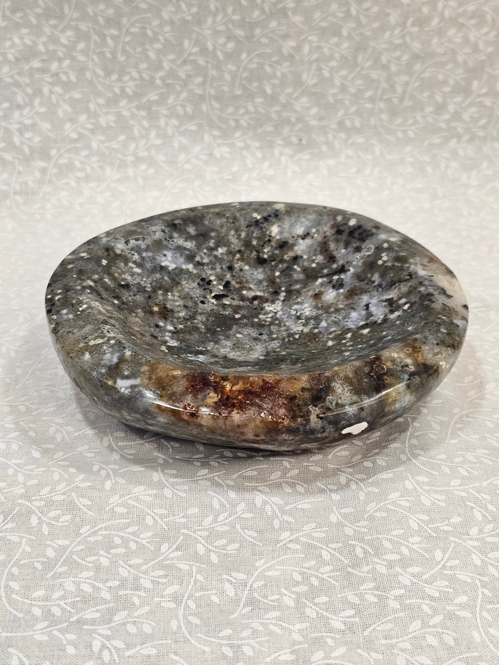 Ocean Jasper Crystal Bowl