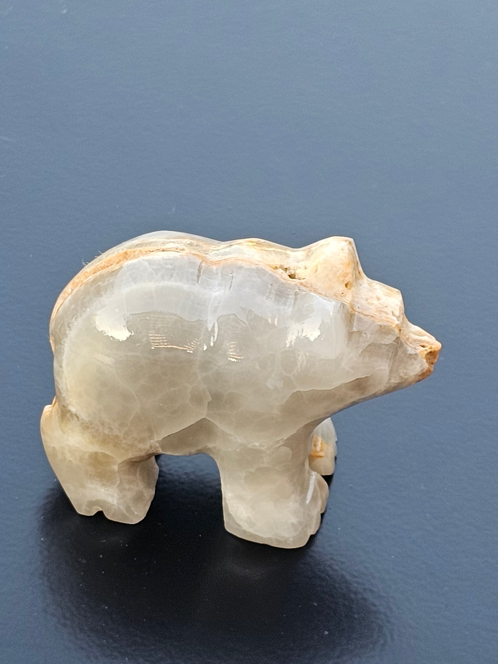 Agate Crystal Bear