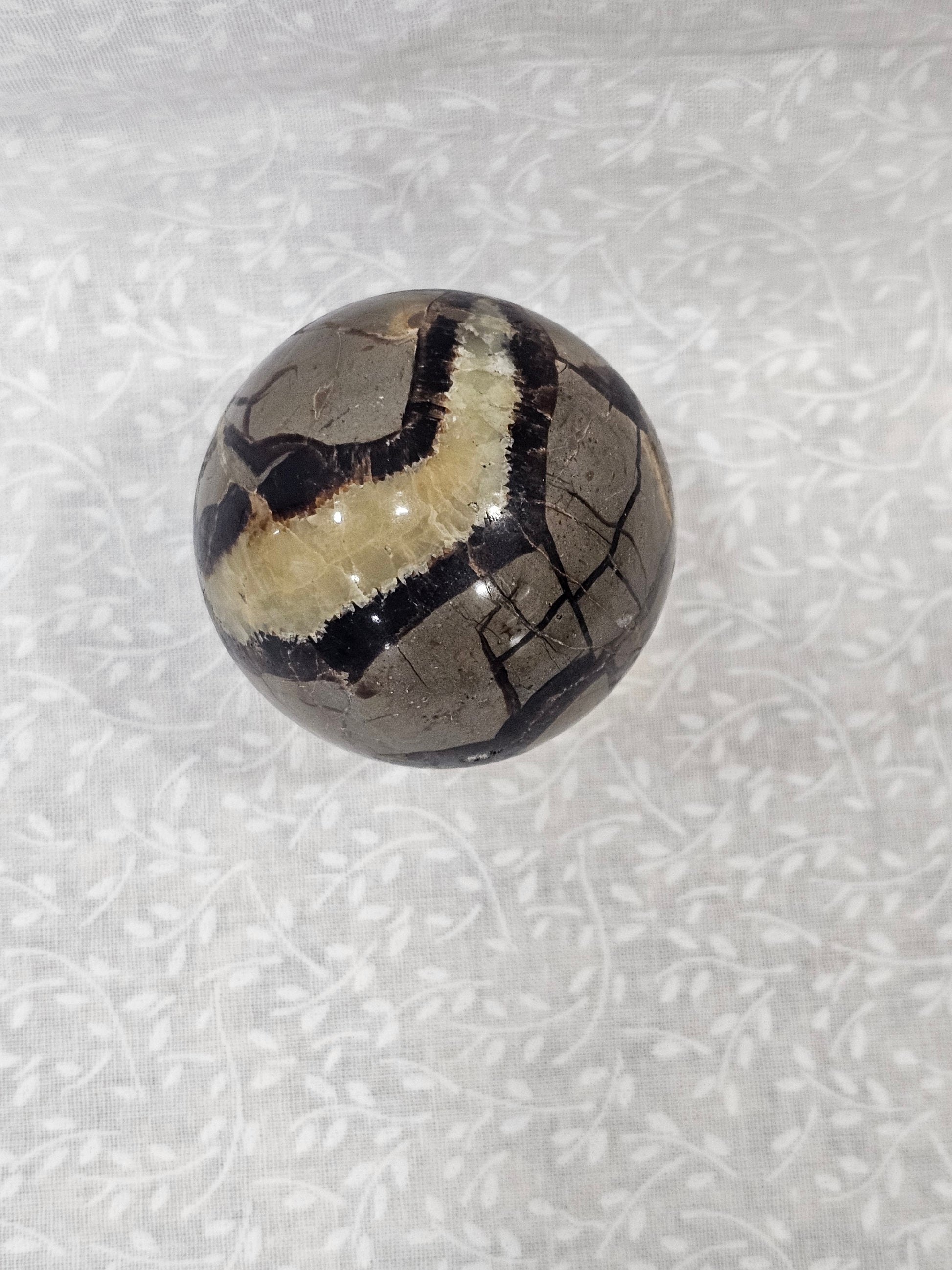 Septarian Crystal Sphere