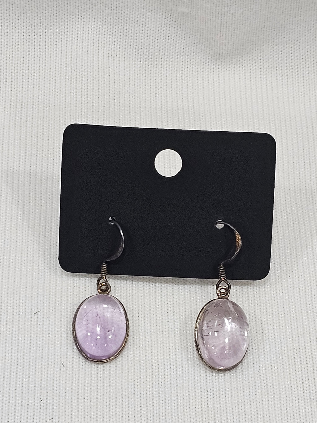 Purple Fluorite Earrings