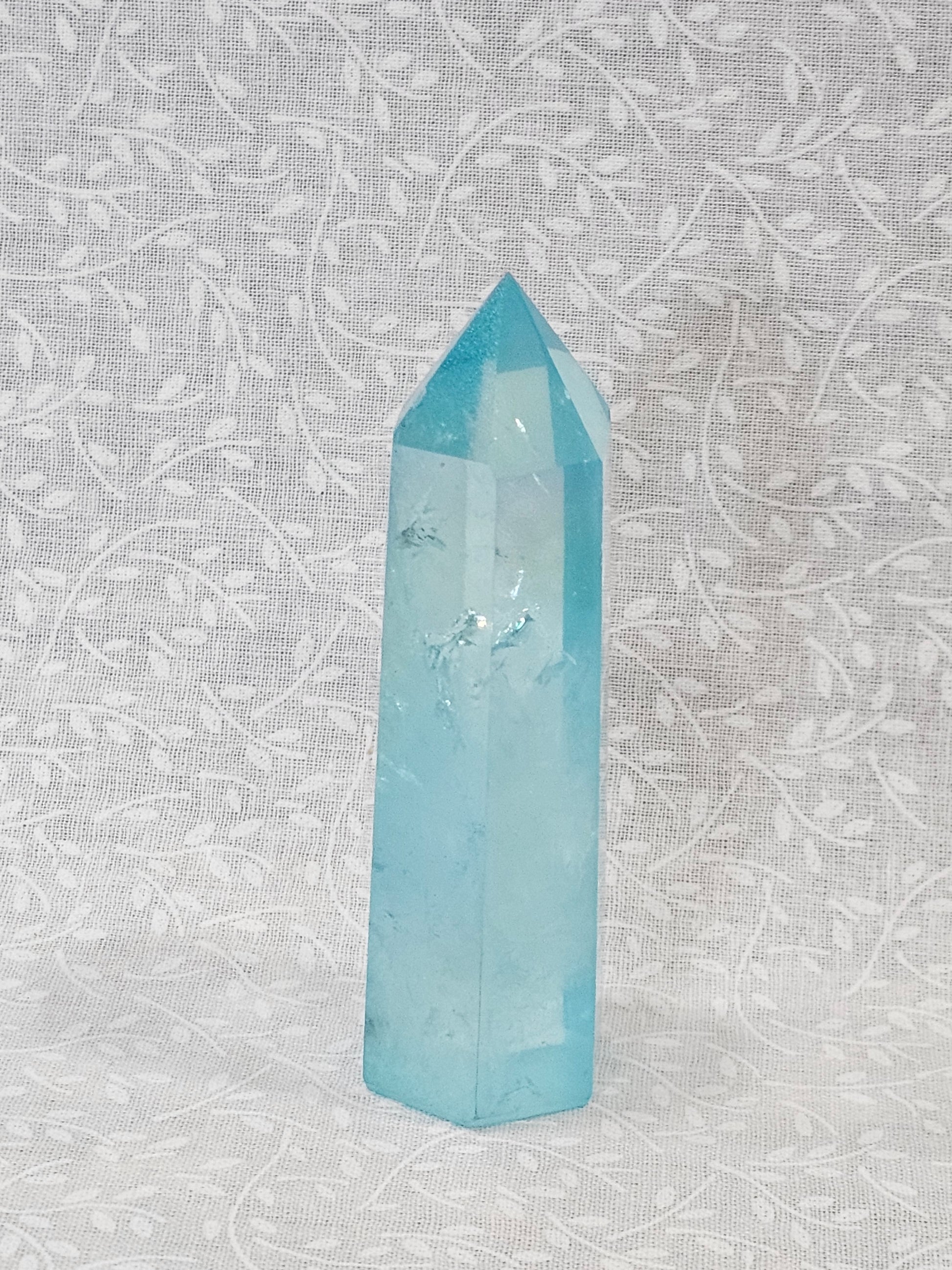 Blue Aqua Aura Crystal T