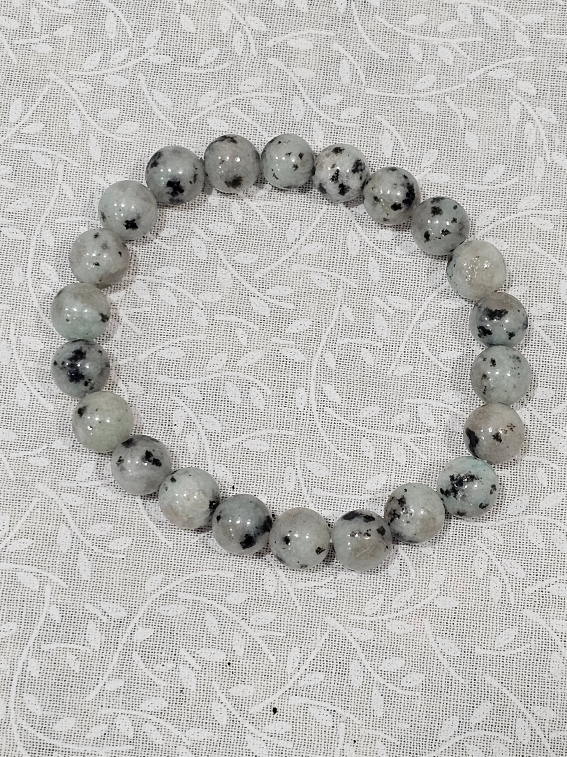 Kiwi Jasper Crystal Bracelet