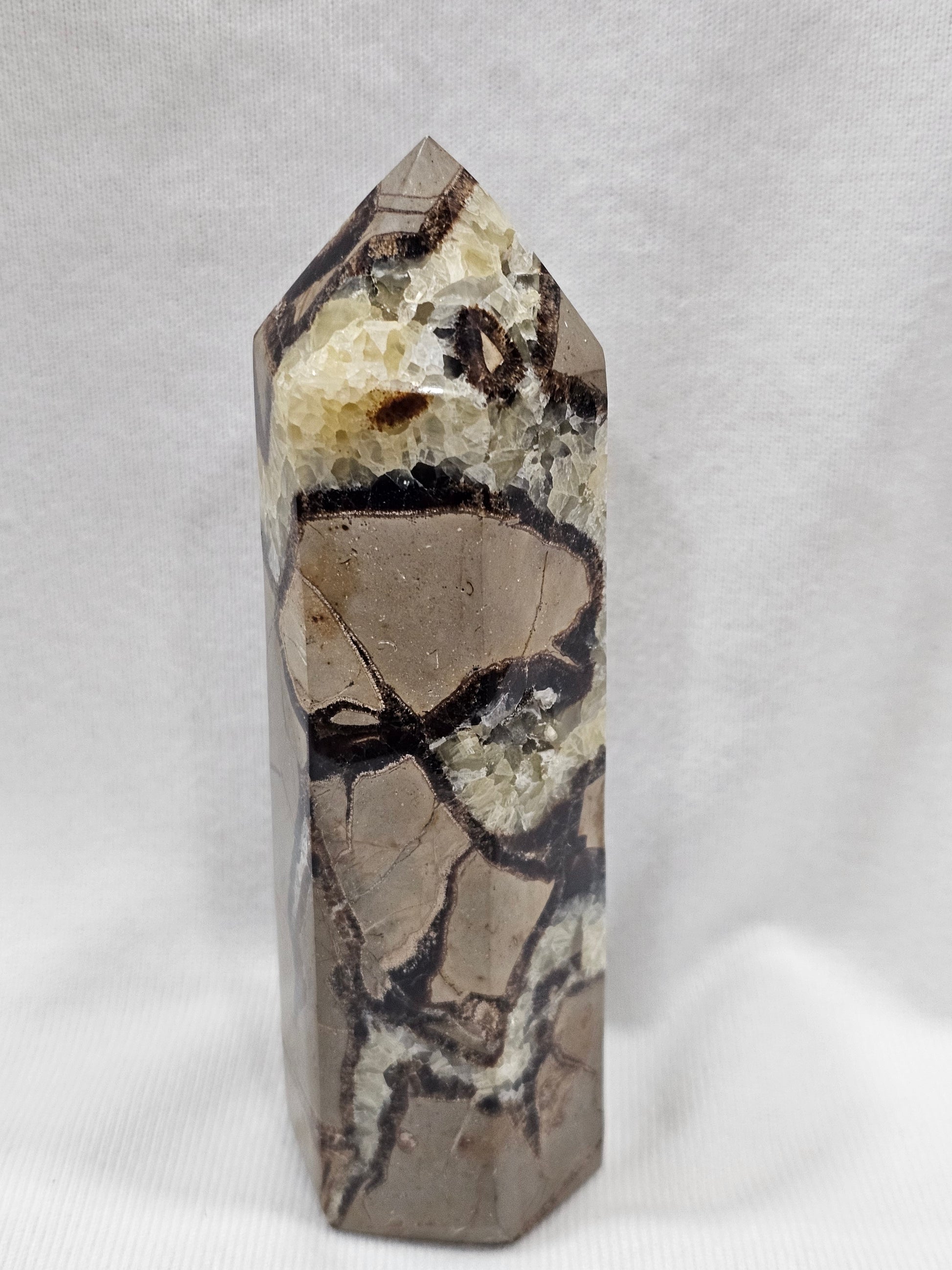 Septarian Crystal Tower