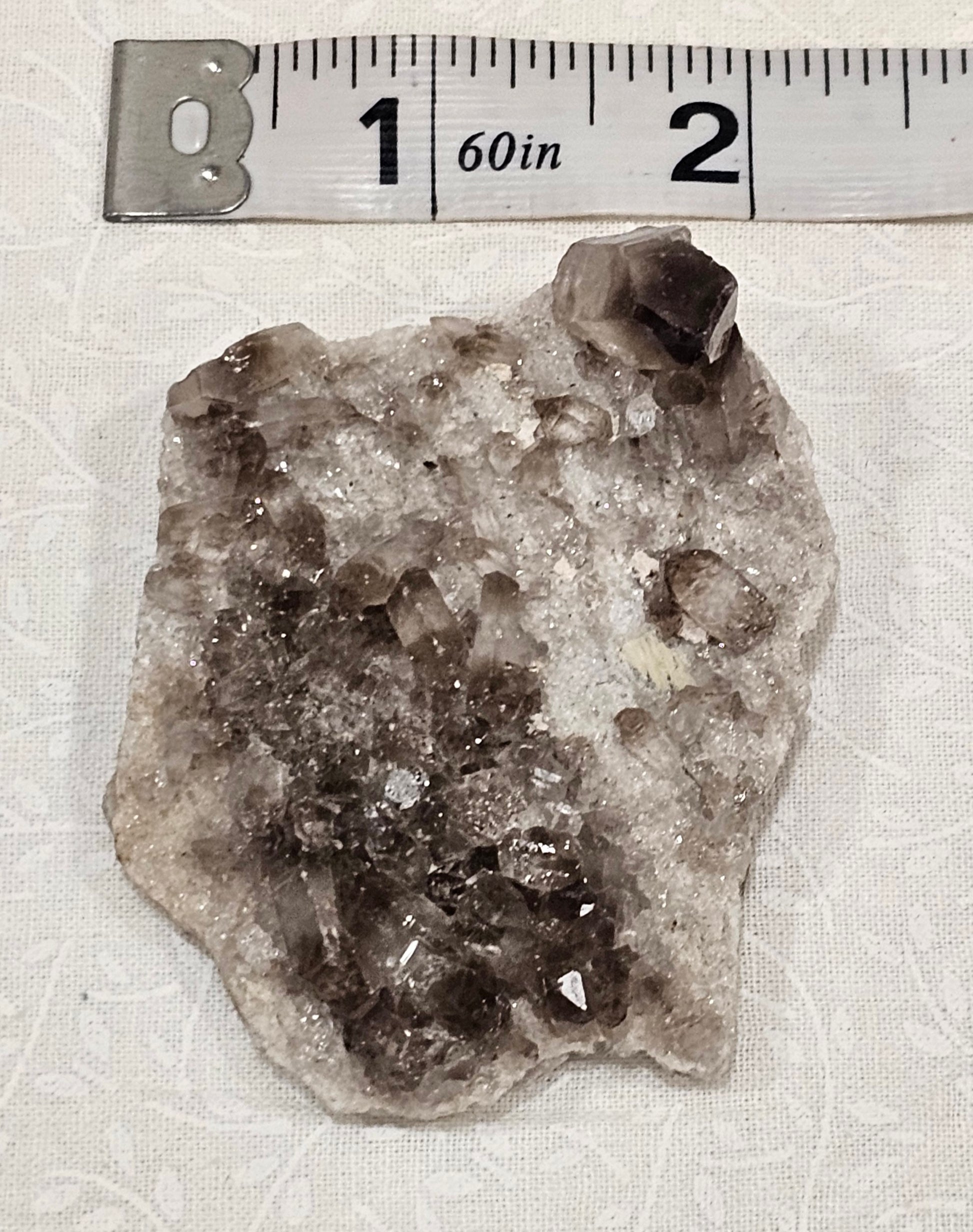 Smokey Quartz Raw Crystal Cluster