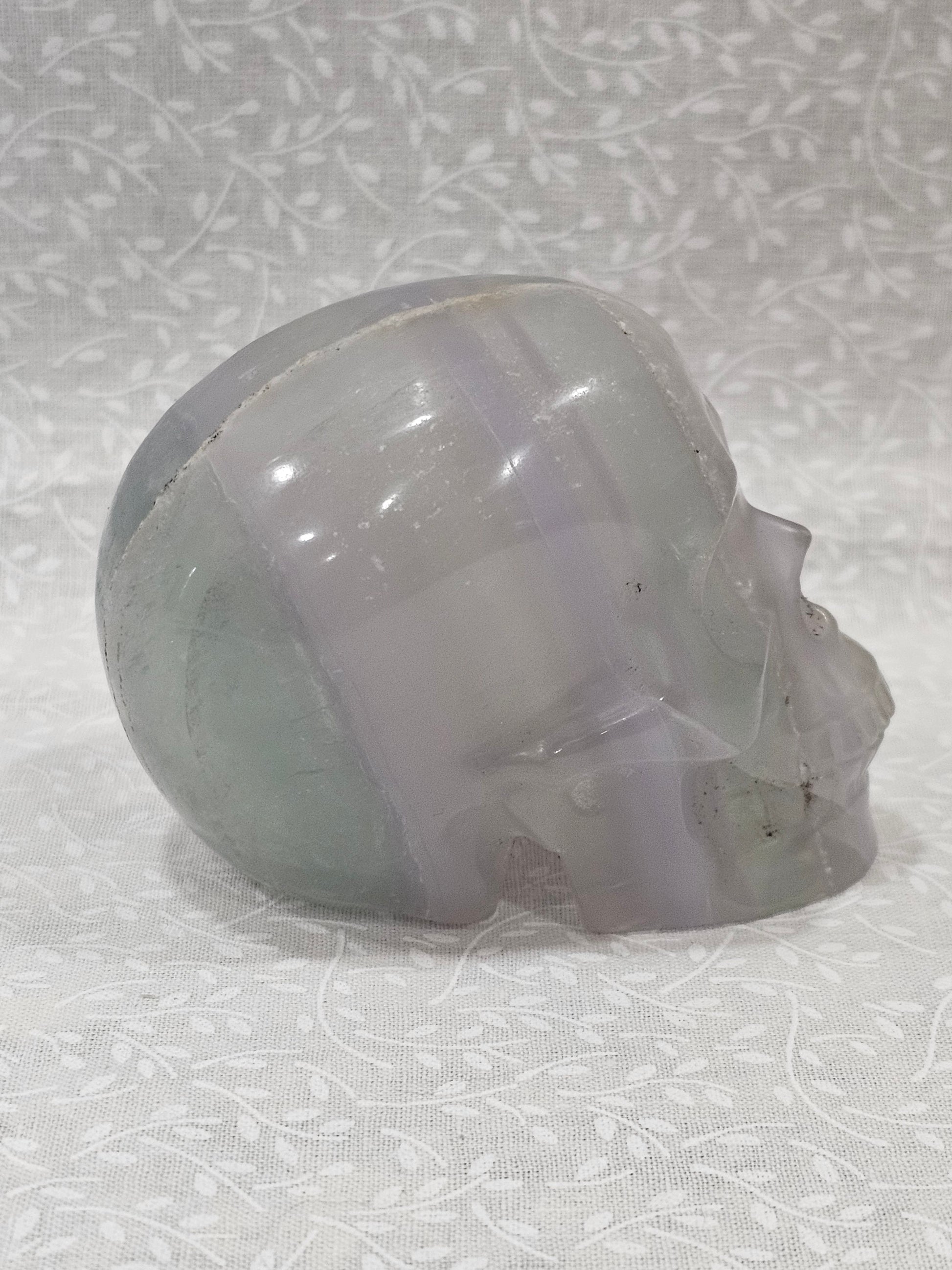 Fluorite Crystal Skull