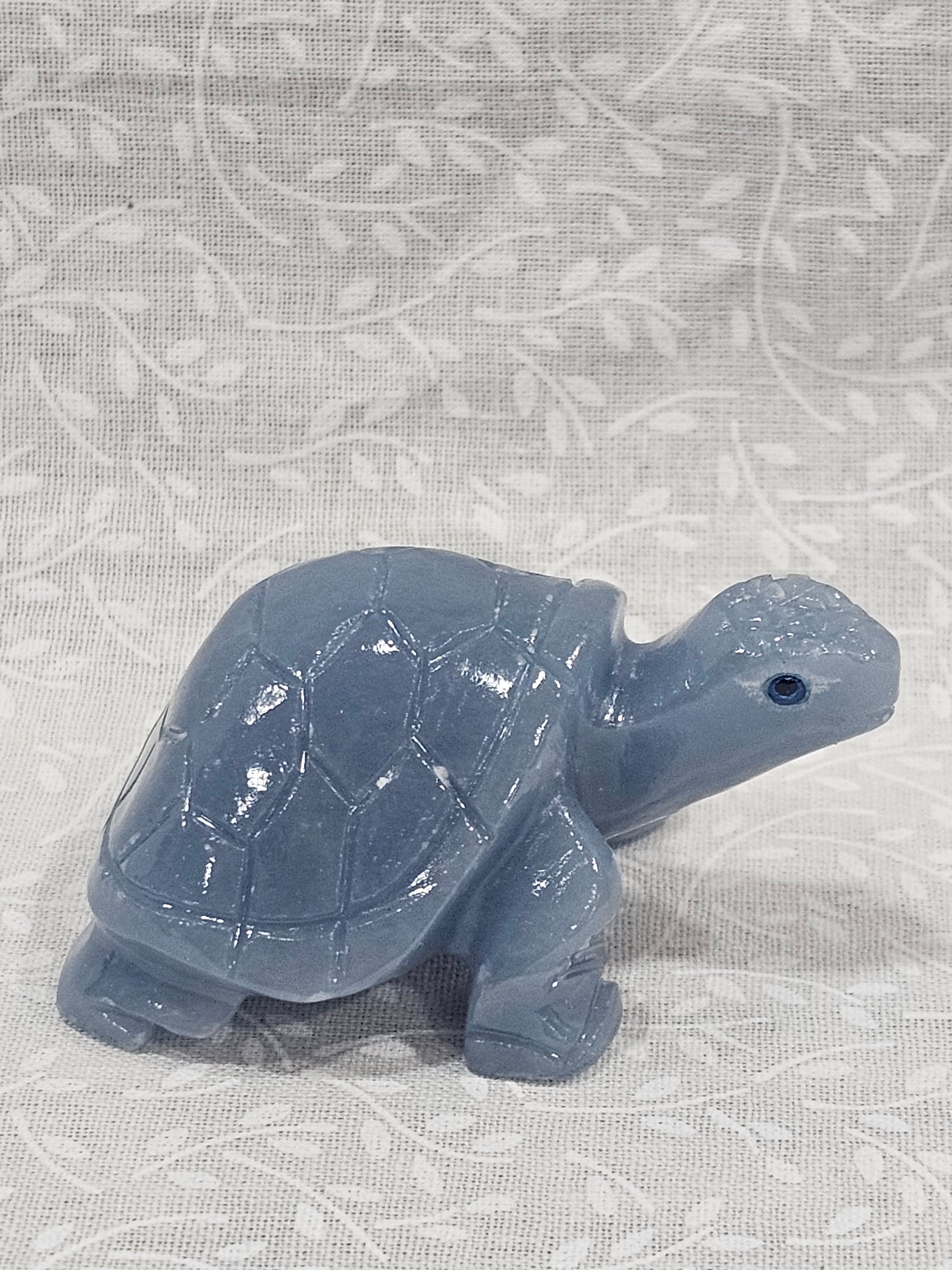 Angelite Crystal Turtle