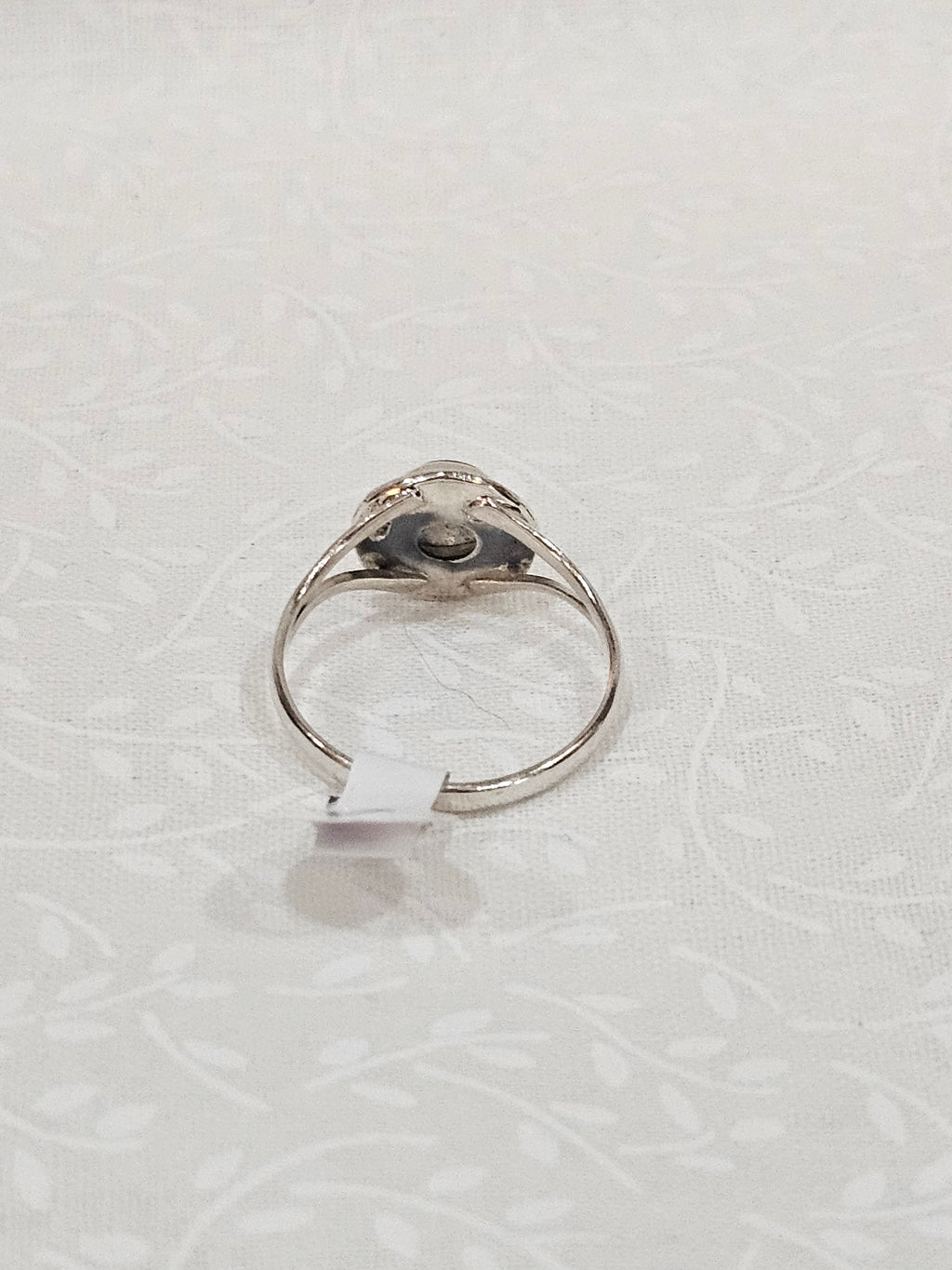 Sterling Silver Moonstone Gemstone Ring Intuition Stone - Size 9