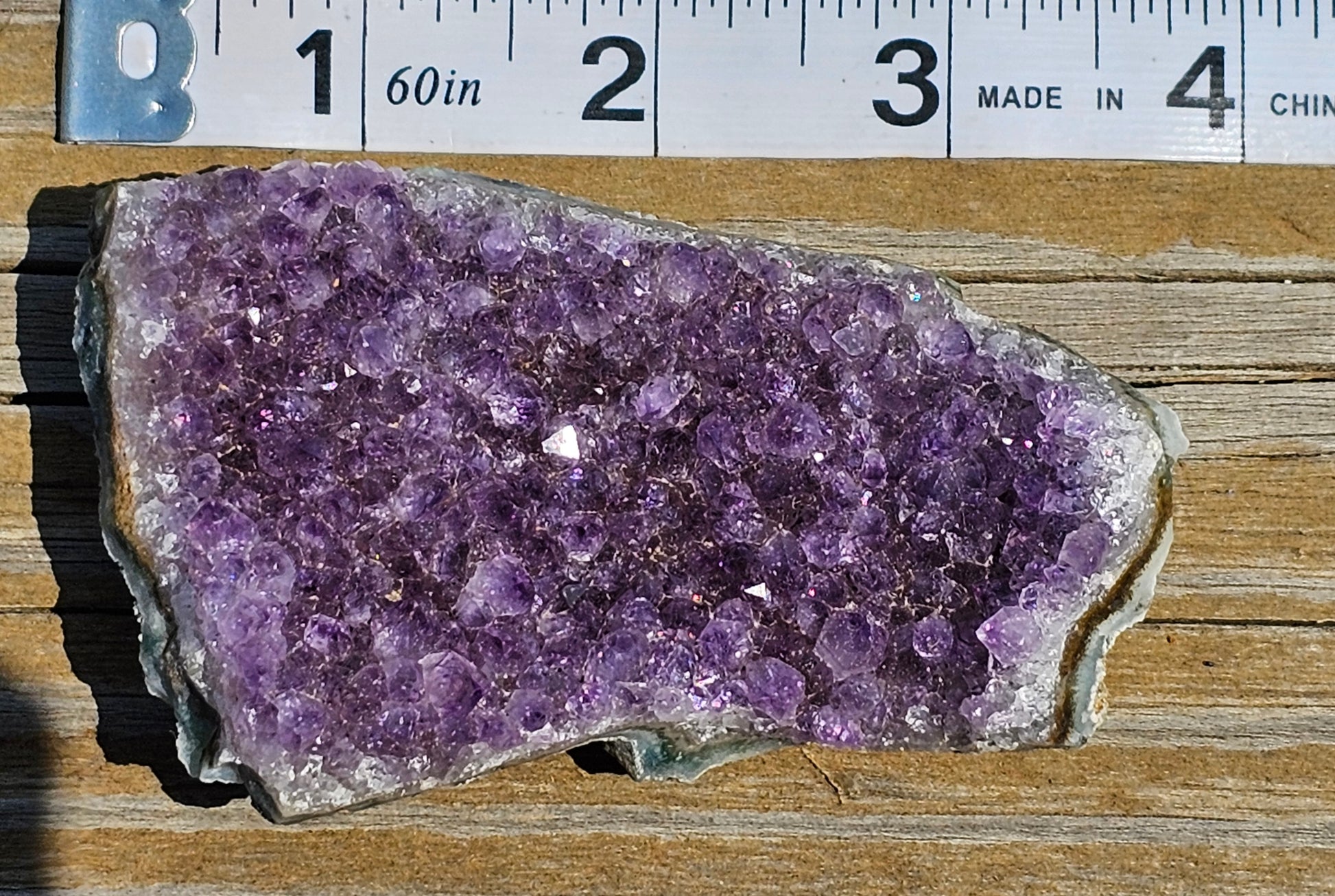Dark Amethyst Raw Crystal Cluster