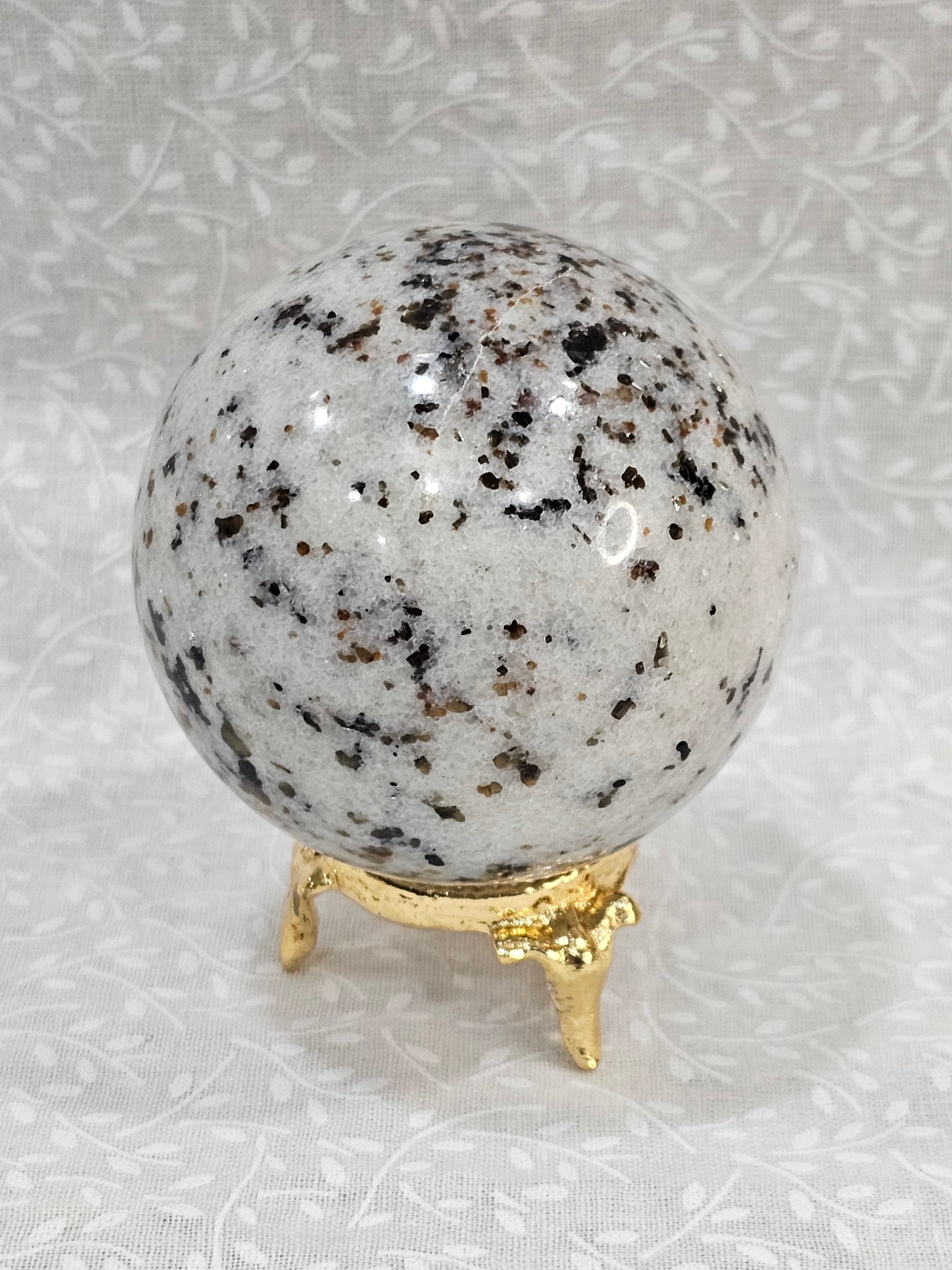 Kiwi Jasper Crystal Sphere