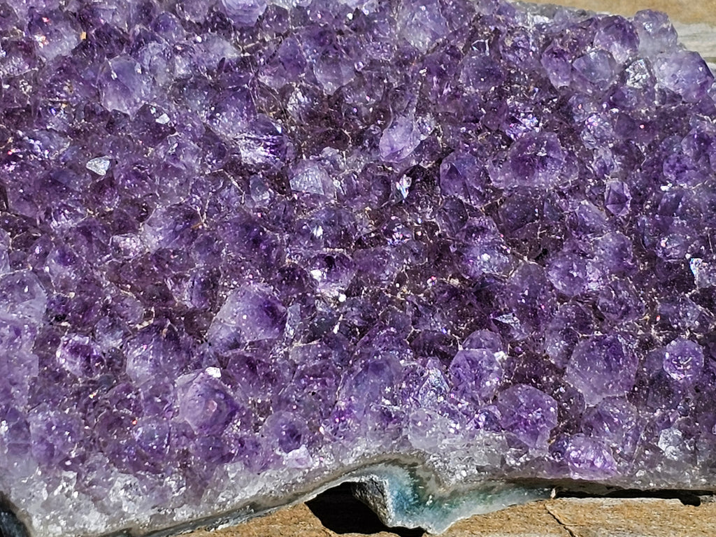 Dark Amethyst Raw Crystal Cluster