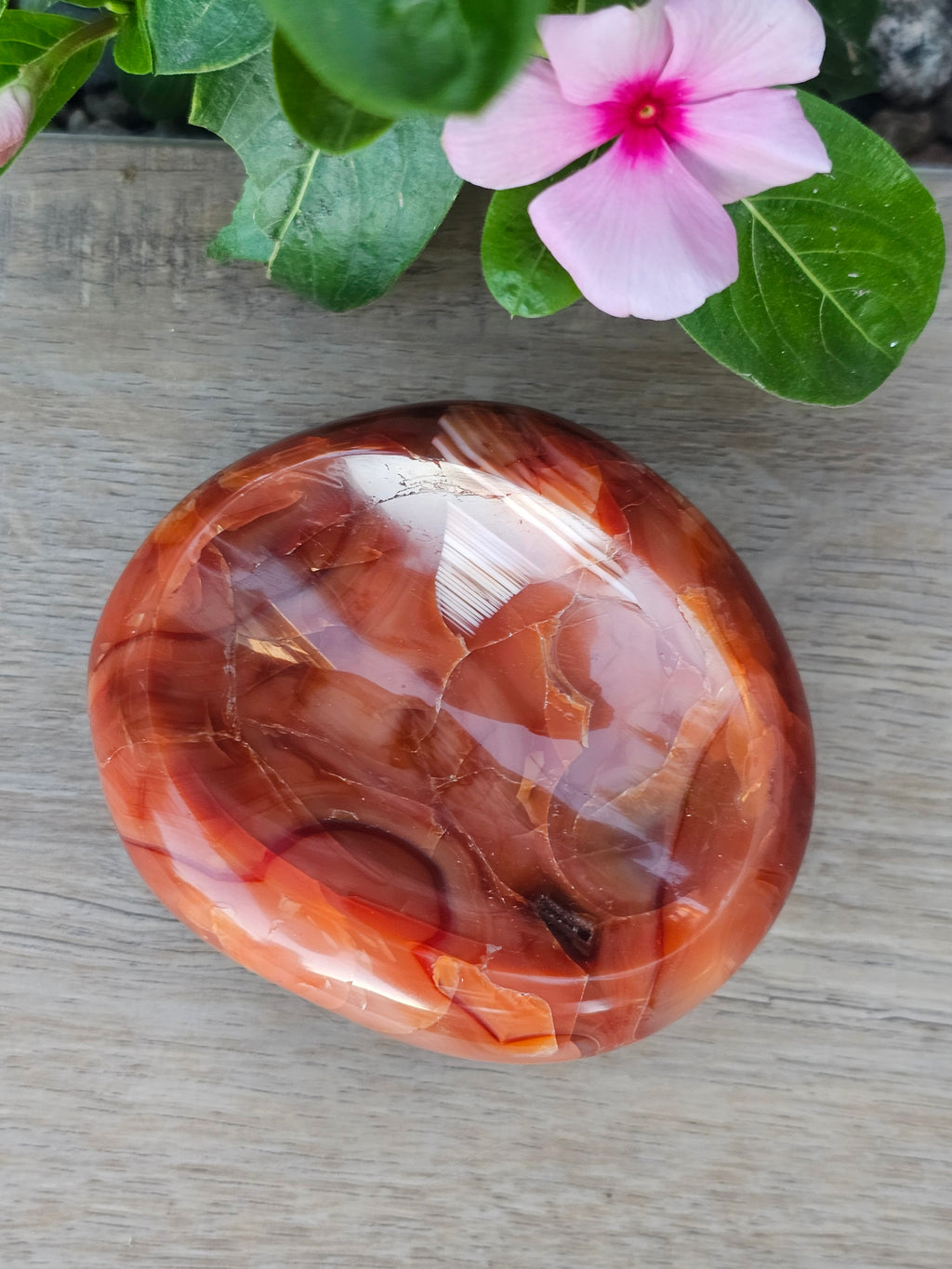 Carnelian Crystal Bowl Dish Dish