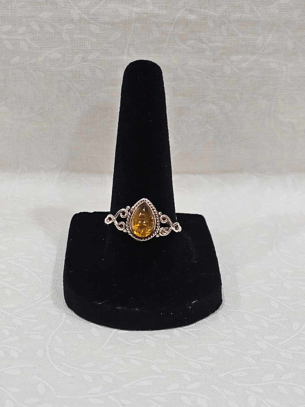 Sterling Silver Carnelian Gemstone Ring 9