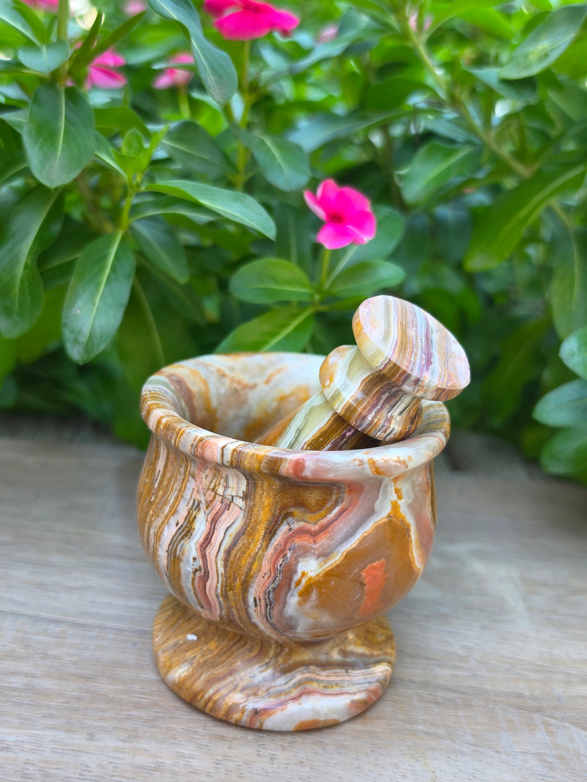 Onyx Mortar and Pestle