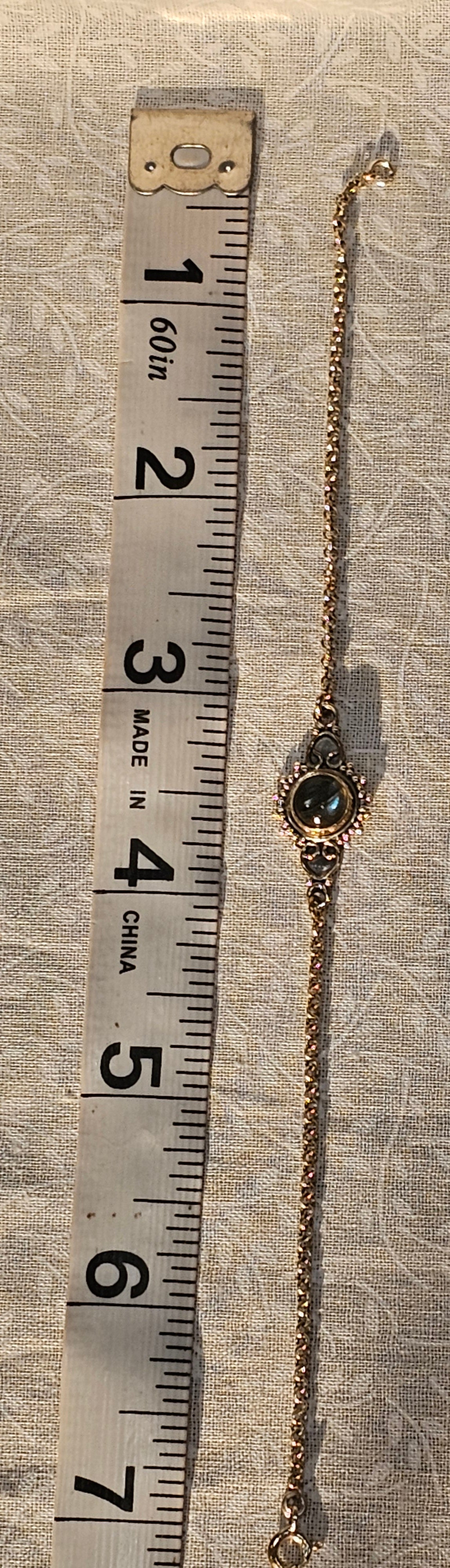 Sterling Silver Labradorite Gemstone B