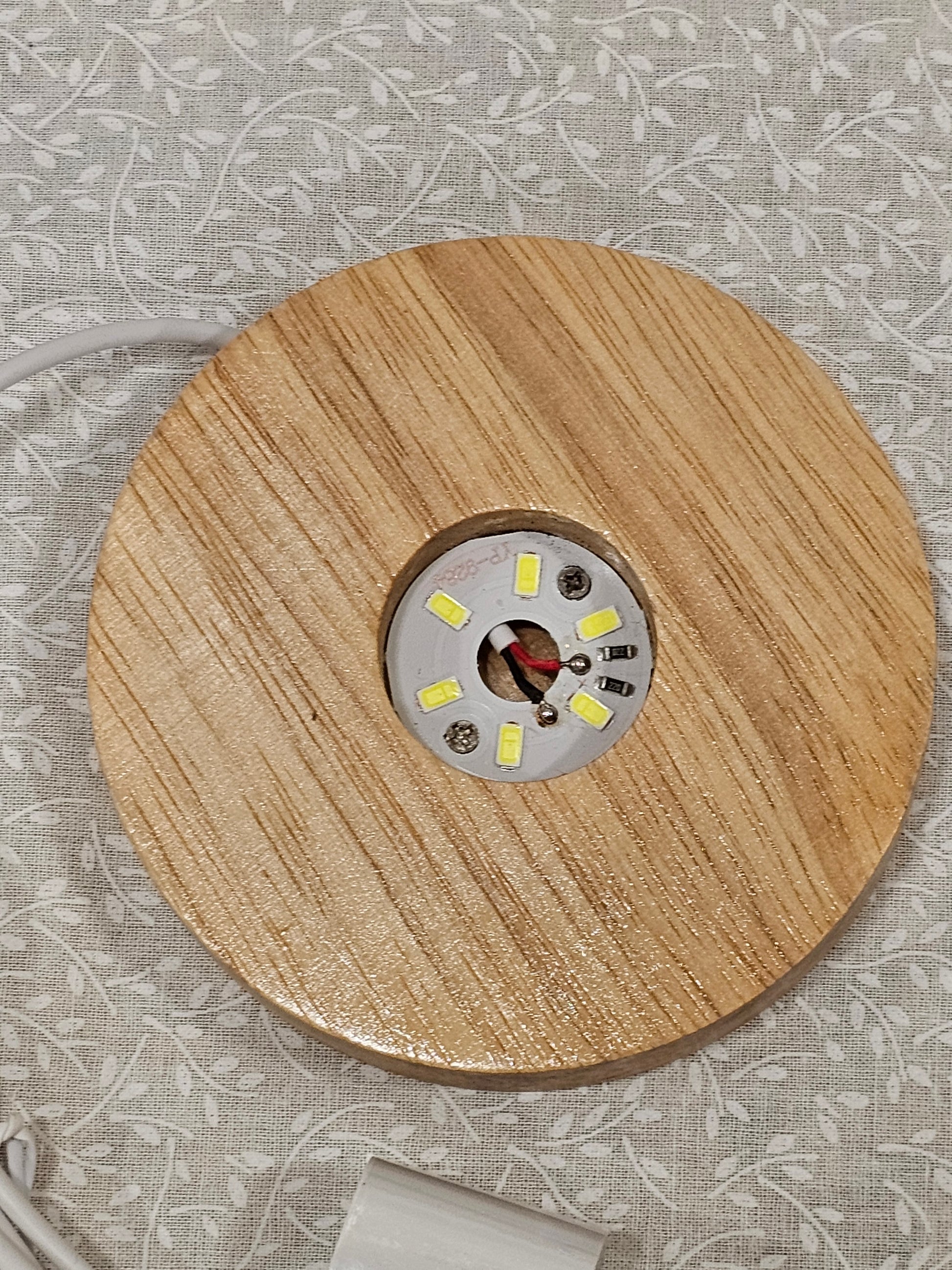 Wood light Display Stand