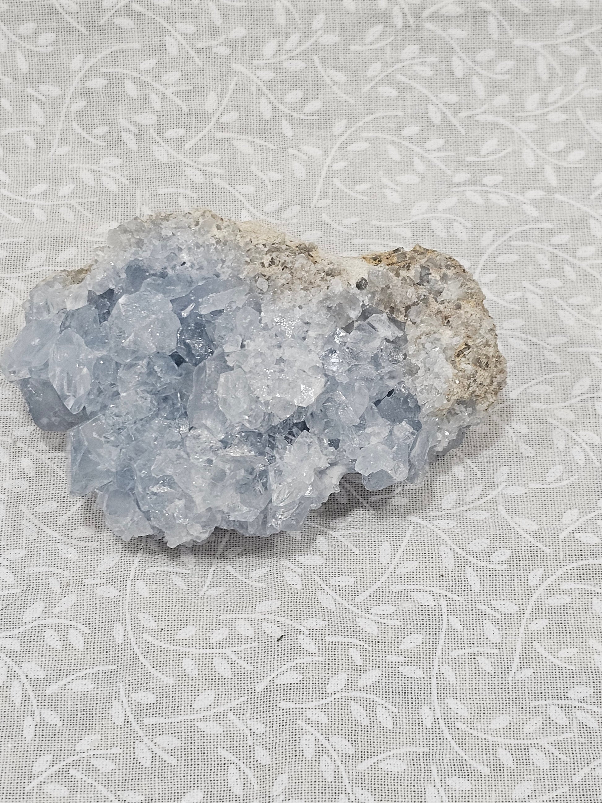 Celestite Raw Crystal Cluster