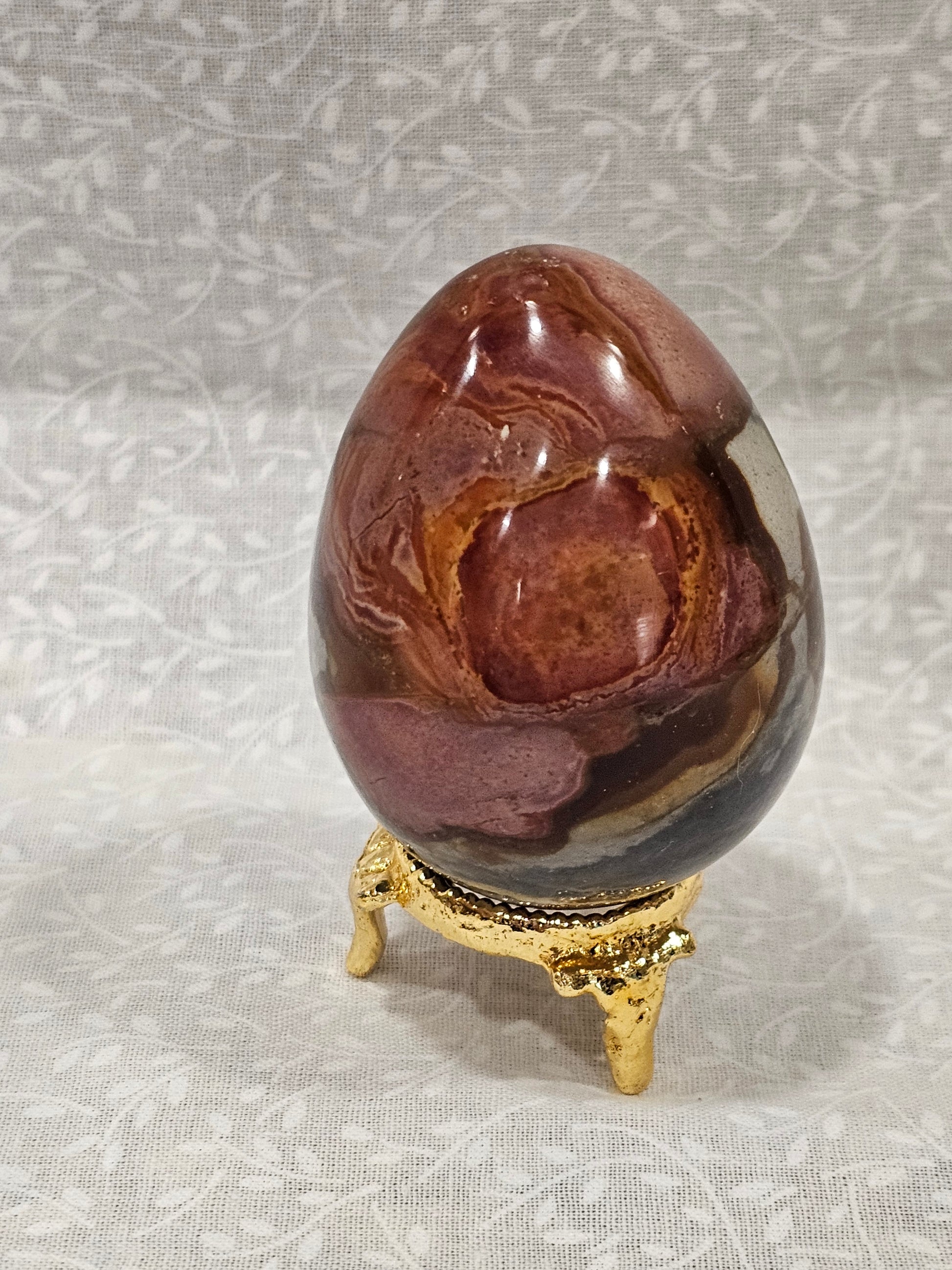 Polychrome Jasper Crystal Egg