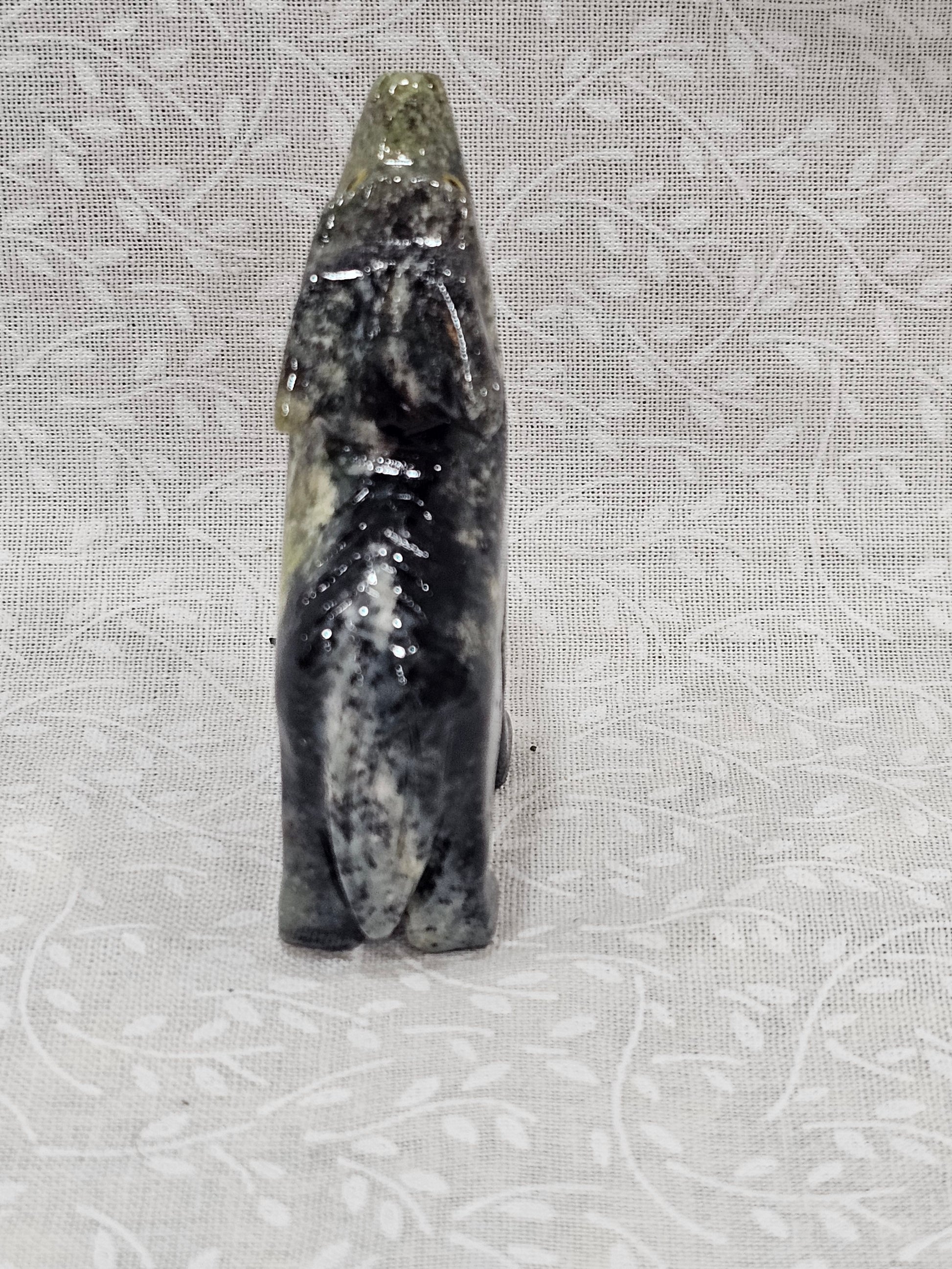 Serpentine Crystal Wolf