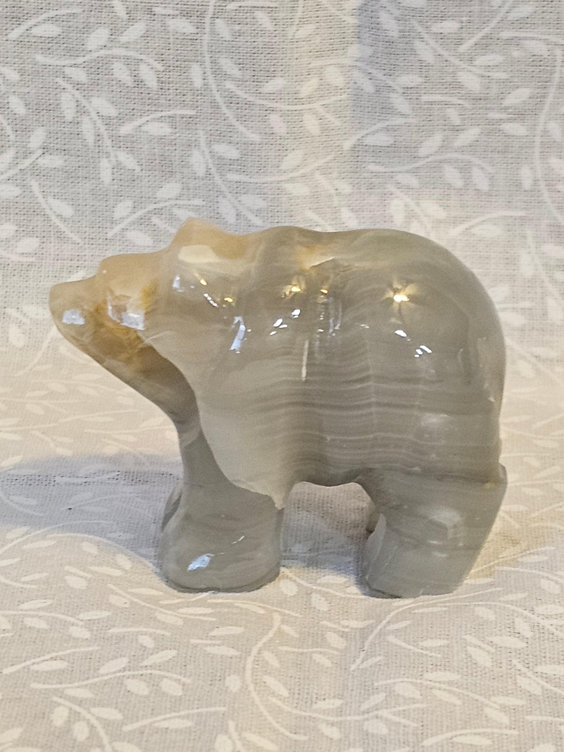 Agate Crystal Bear