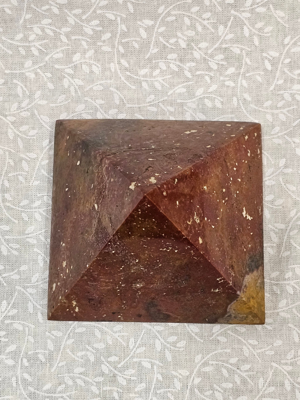 Red Jasper Crystal Pyrimd