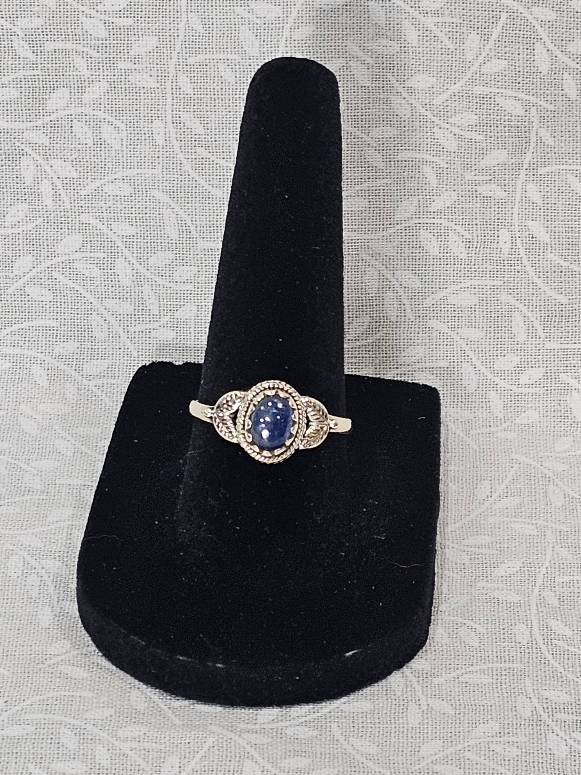 Sterling Silver Kyanite Gemstone Ring 7