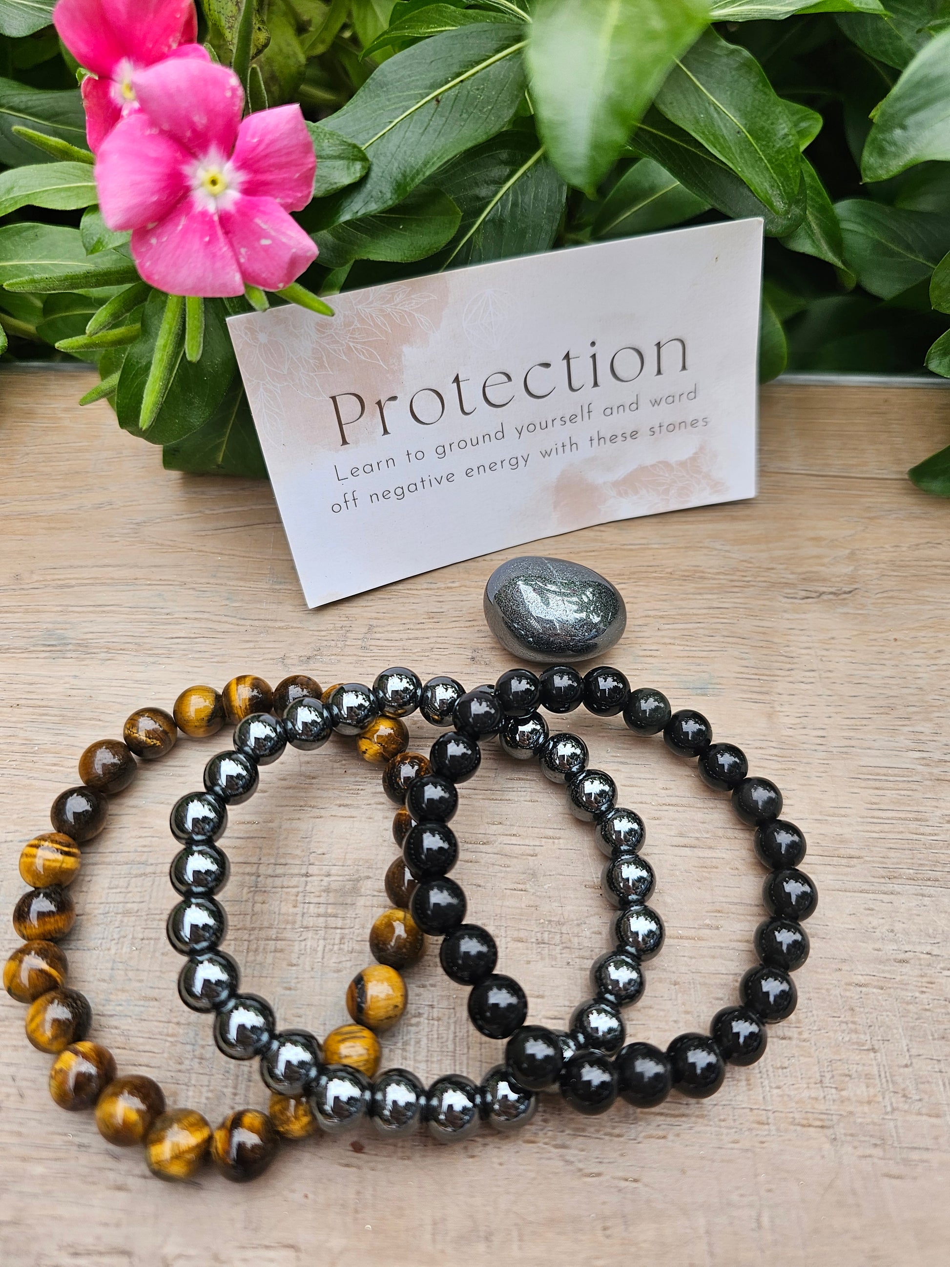 Crystal Healing Bracelet Set