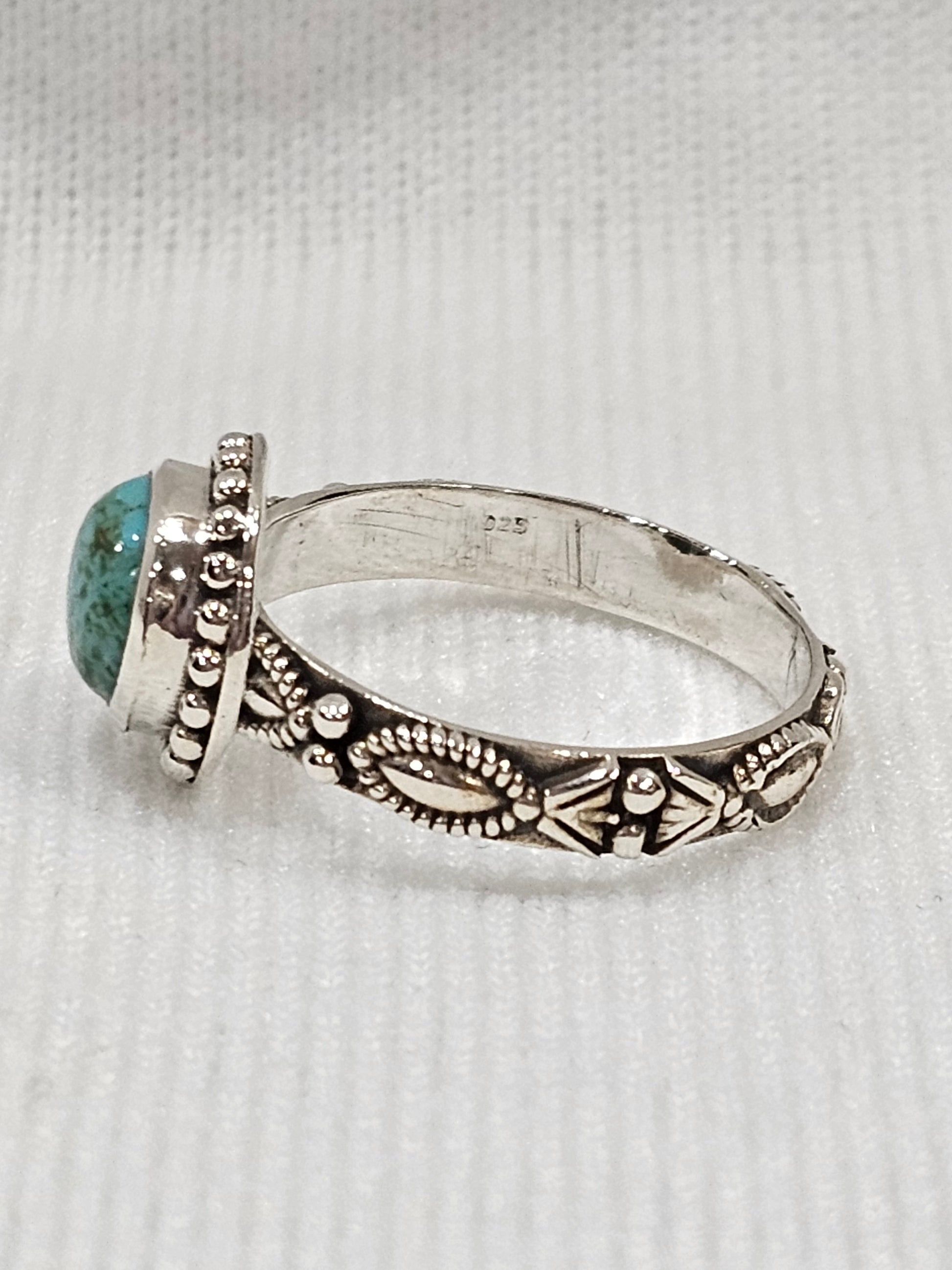 Turquoise Ring Size 9