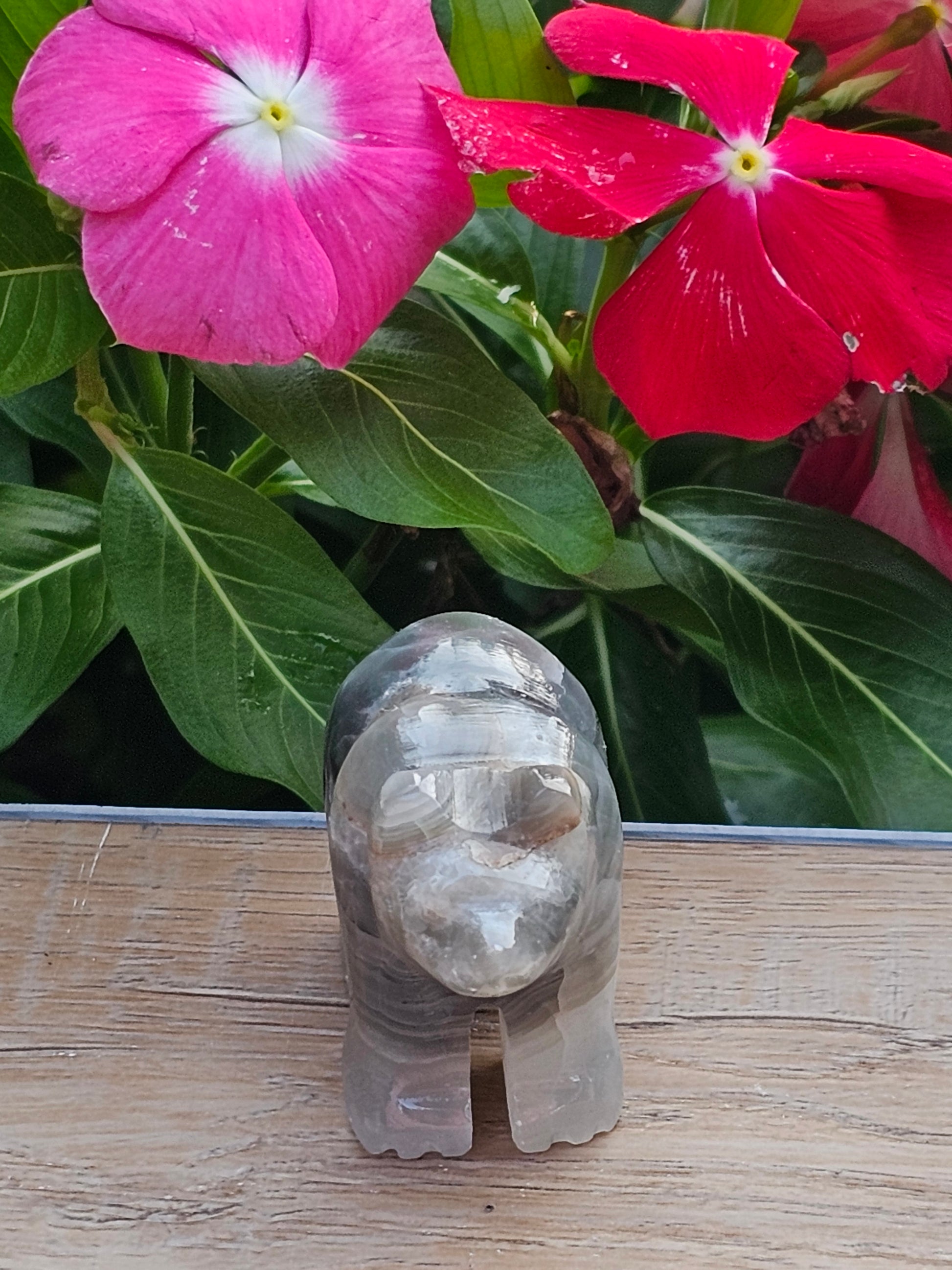 Agate Crystal Bear