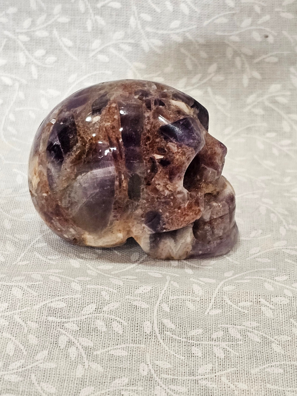 Amethyst Crystal Skull