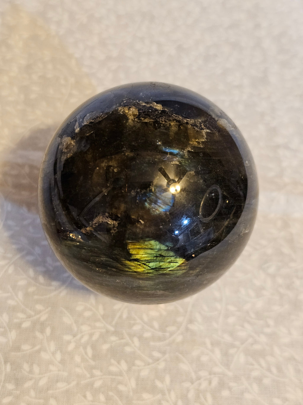 Labradorite Crystal Sphere