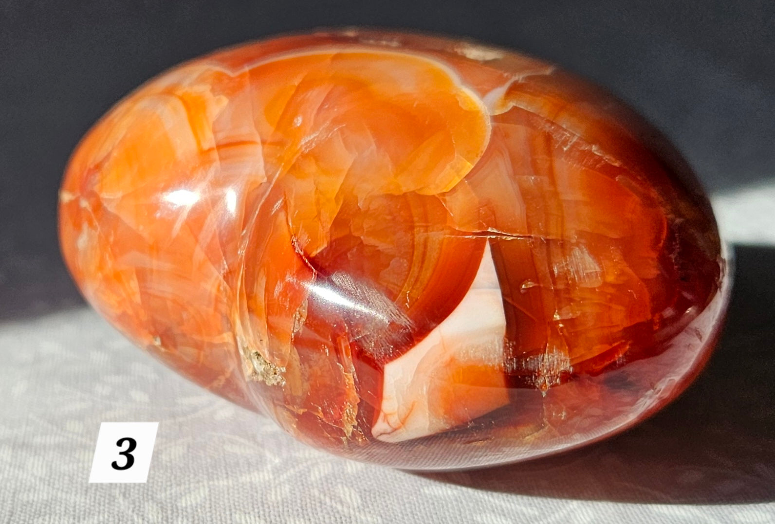 Carnelian Crystal Heart