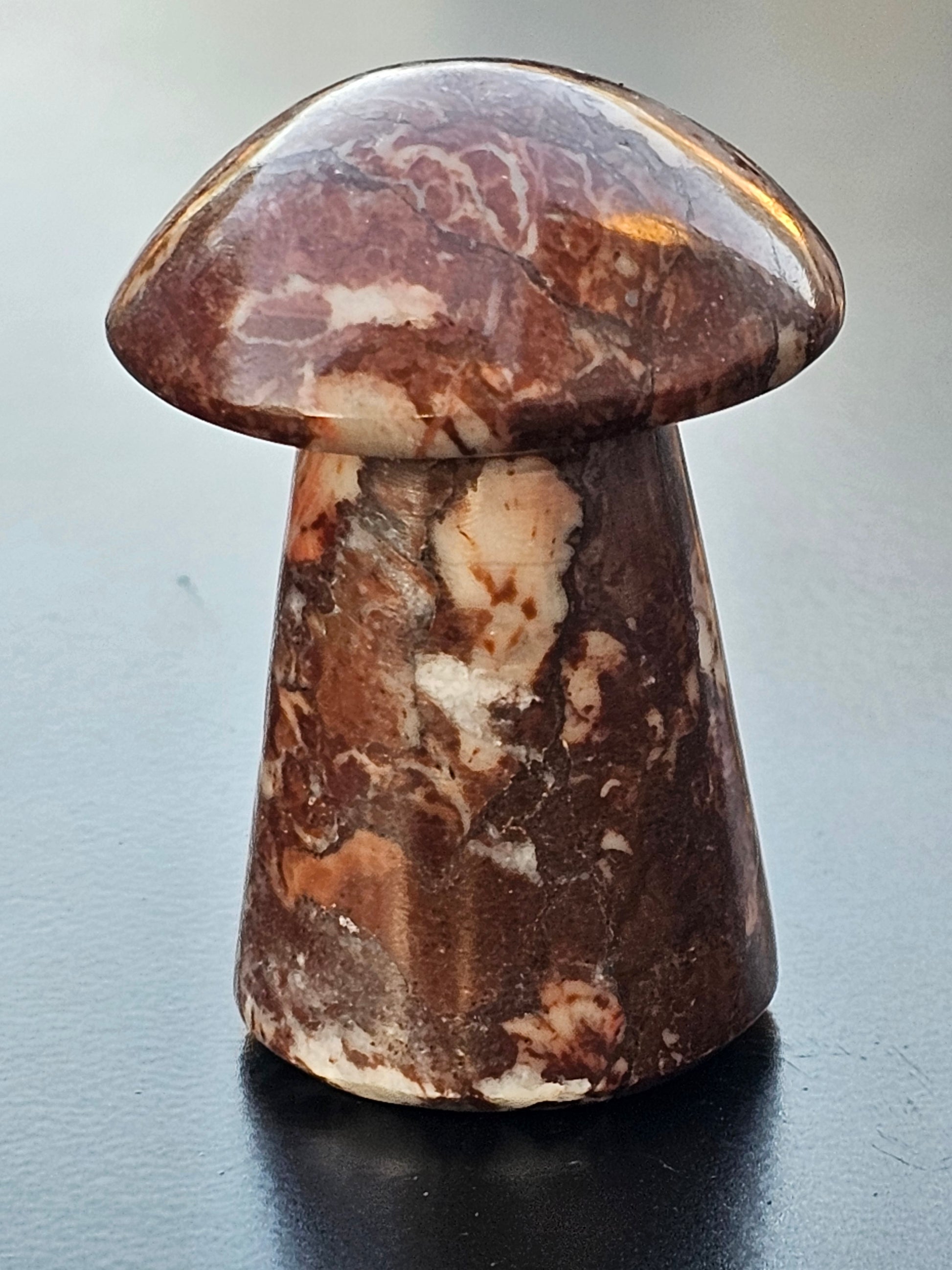Brecciated Jasper Crystal Mushroom