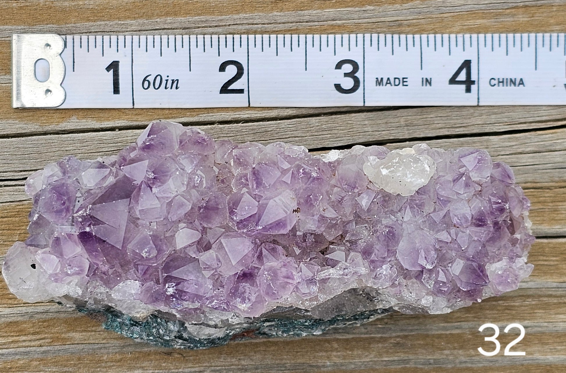 Amethyst with Quartz Raw Crystal Cluster