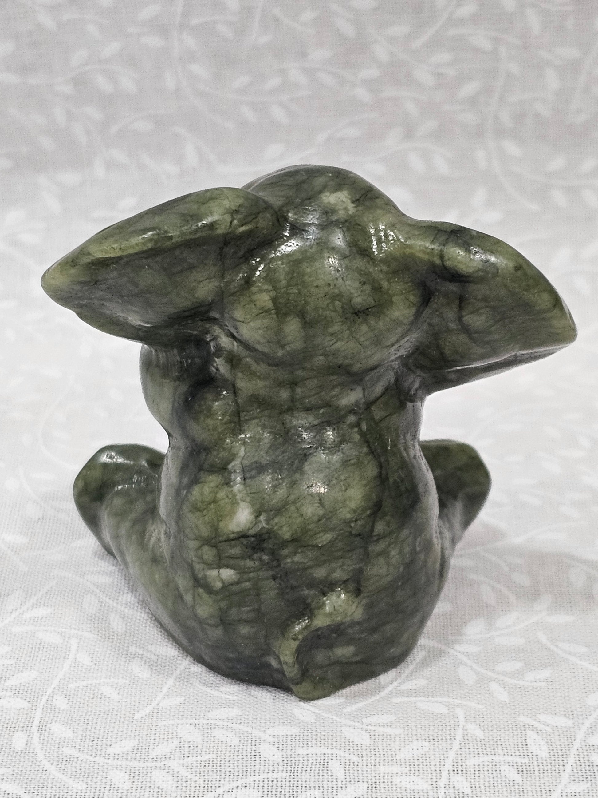 Serpentine Crystal Elephant