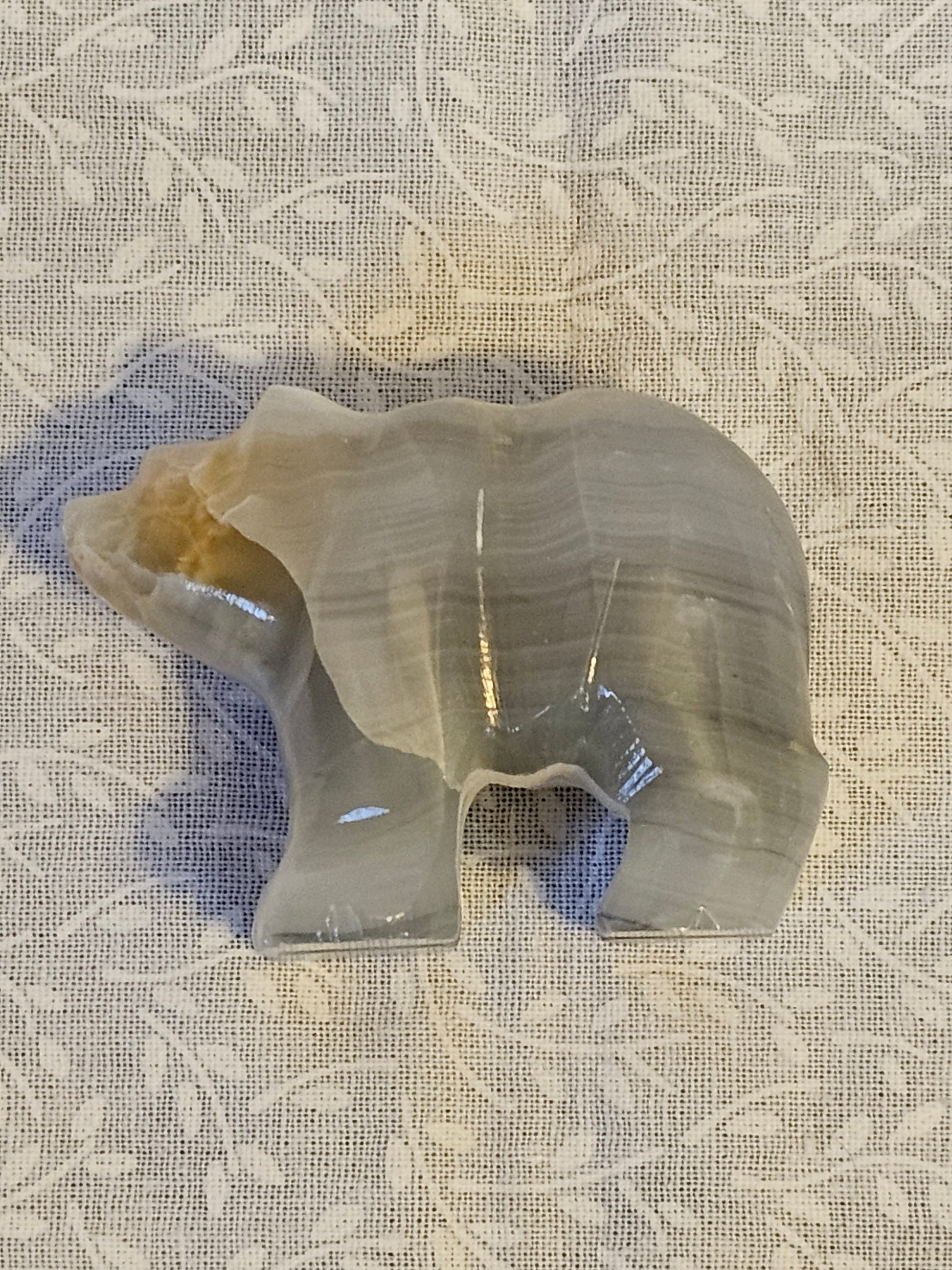 Agate Crystal Bear