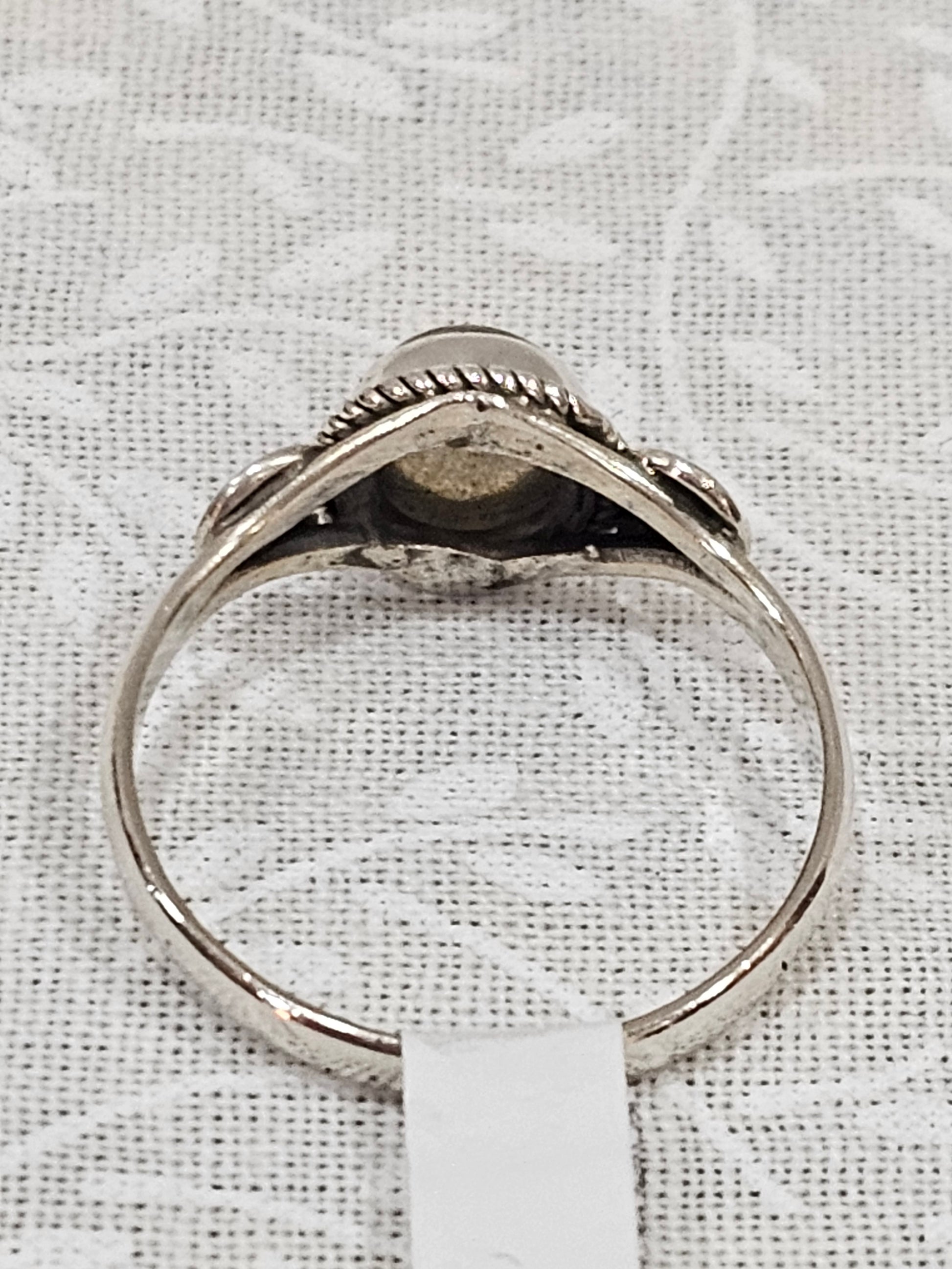 Sterling Silver Labradorite Gemstone Ring 7