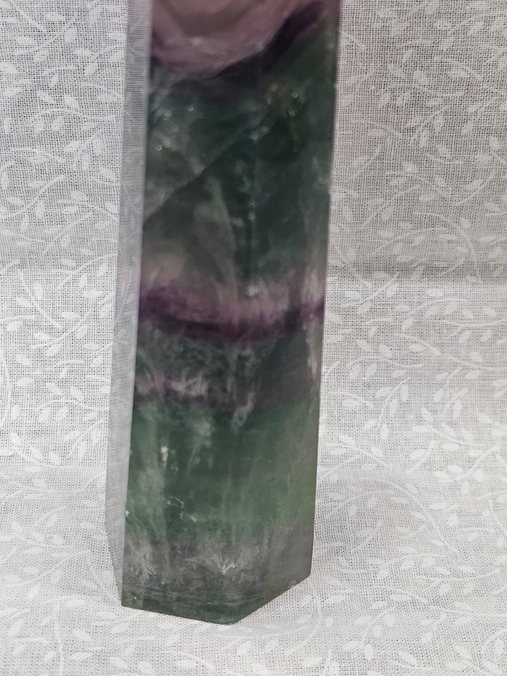 Rainbow Fluorite Crystal Tower