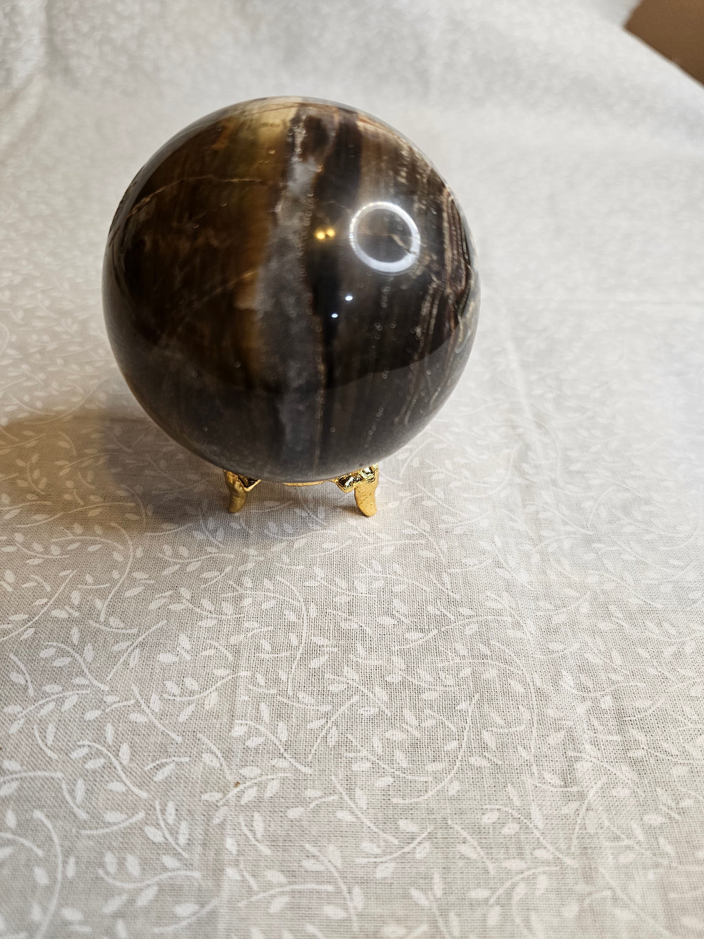 Stromatolite Crystal Sphere