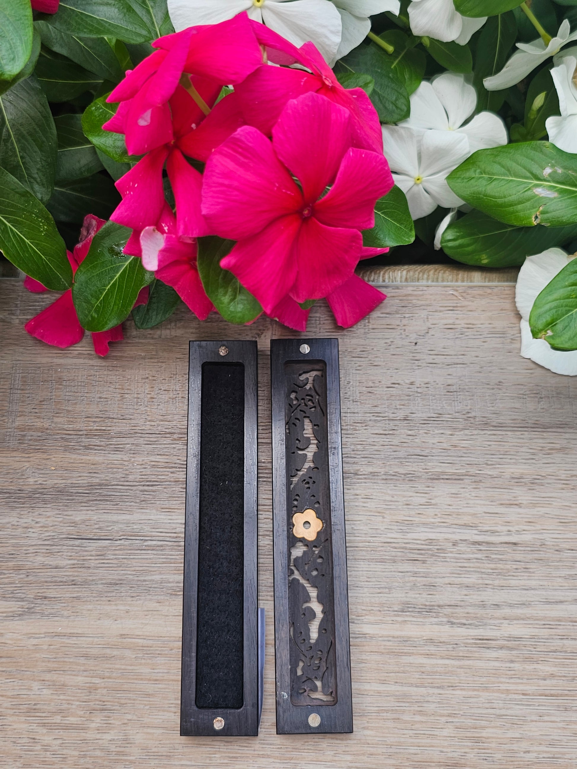 Buddha Backflow Incense Burner Gift Set with 12 Incense Cones