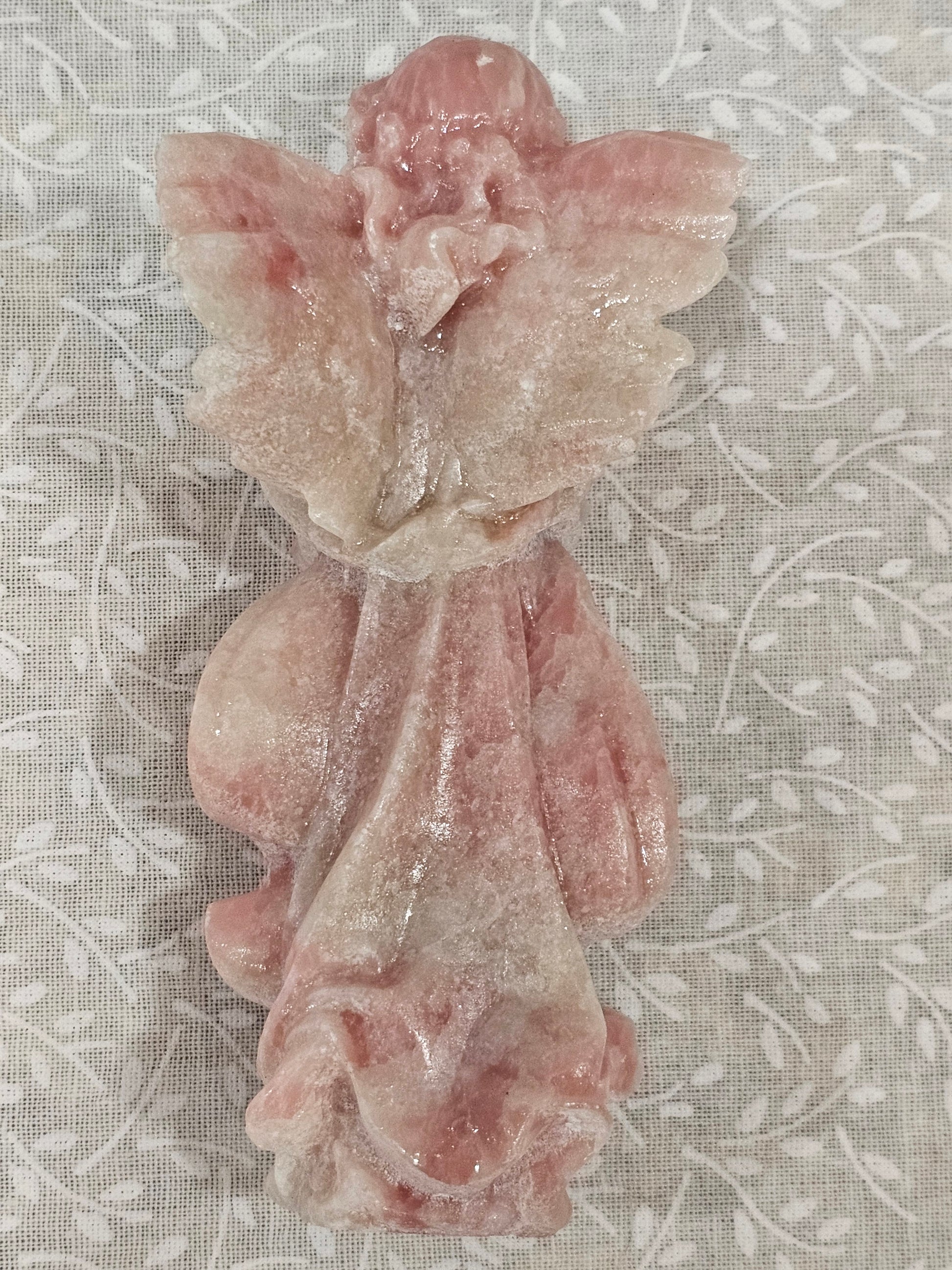 Pink Opal Crystal Angel