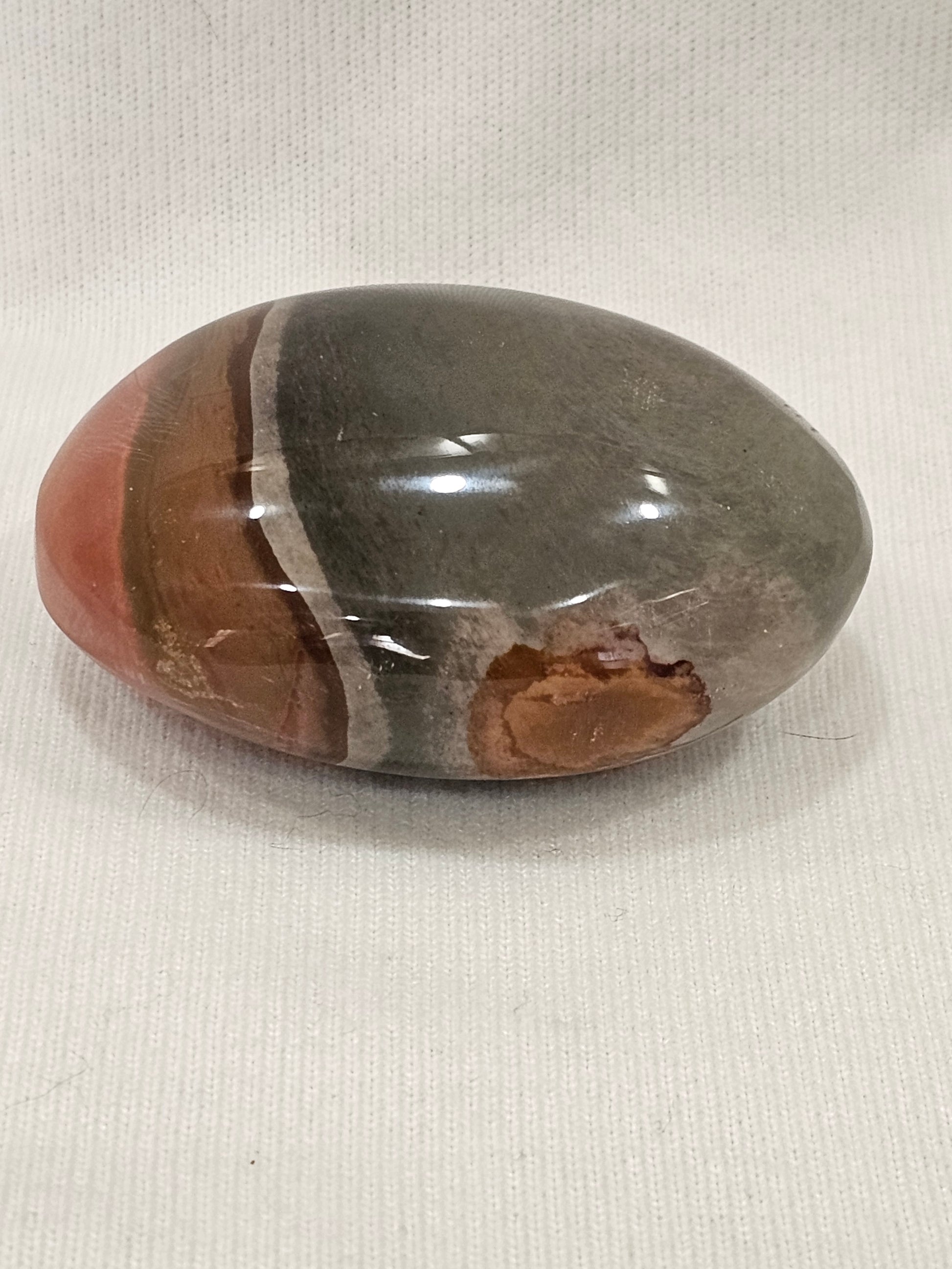 Polychrome Jasper Crystal Palm Stone