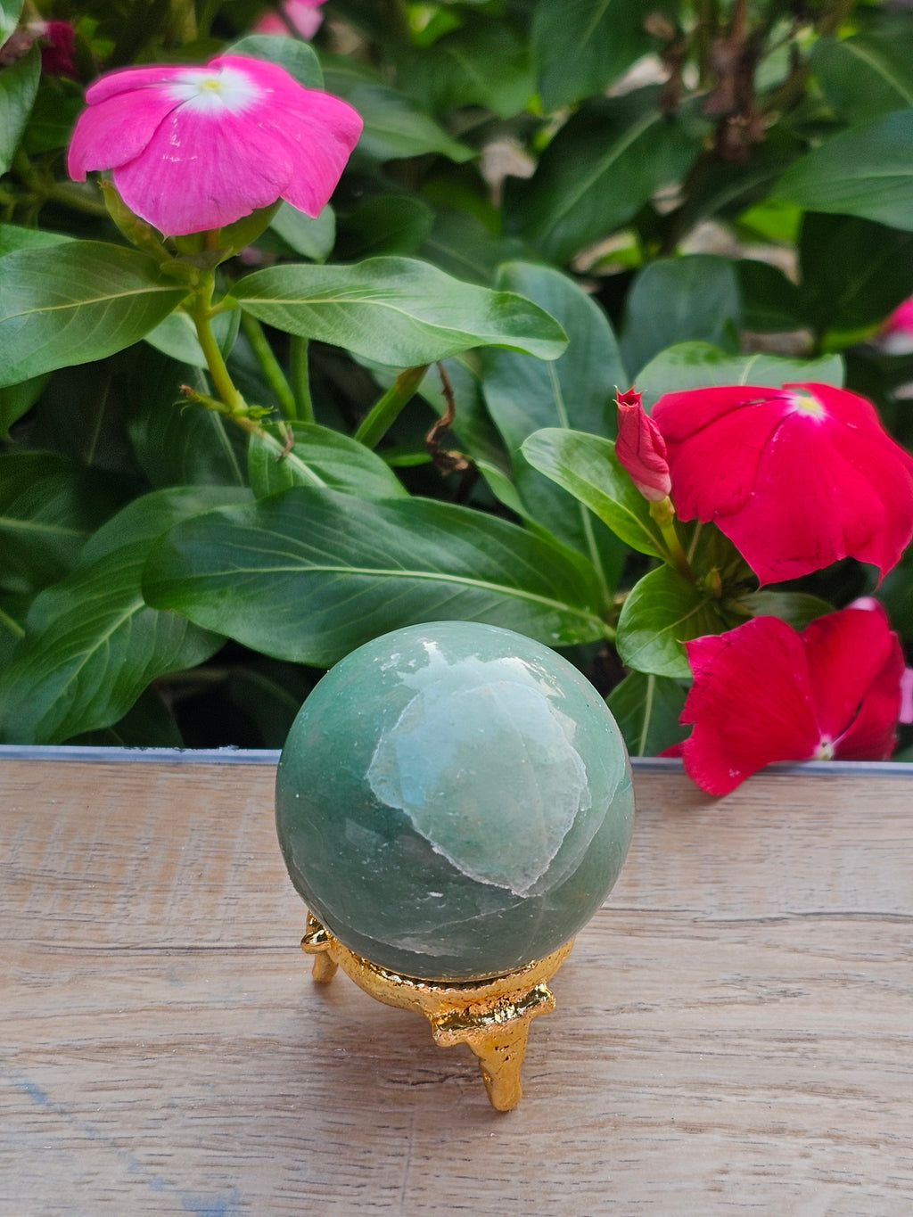Adventurine Crystal Sphere